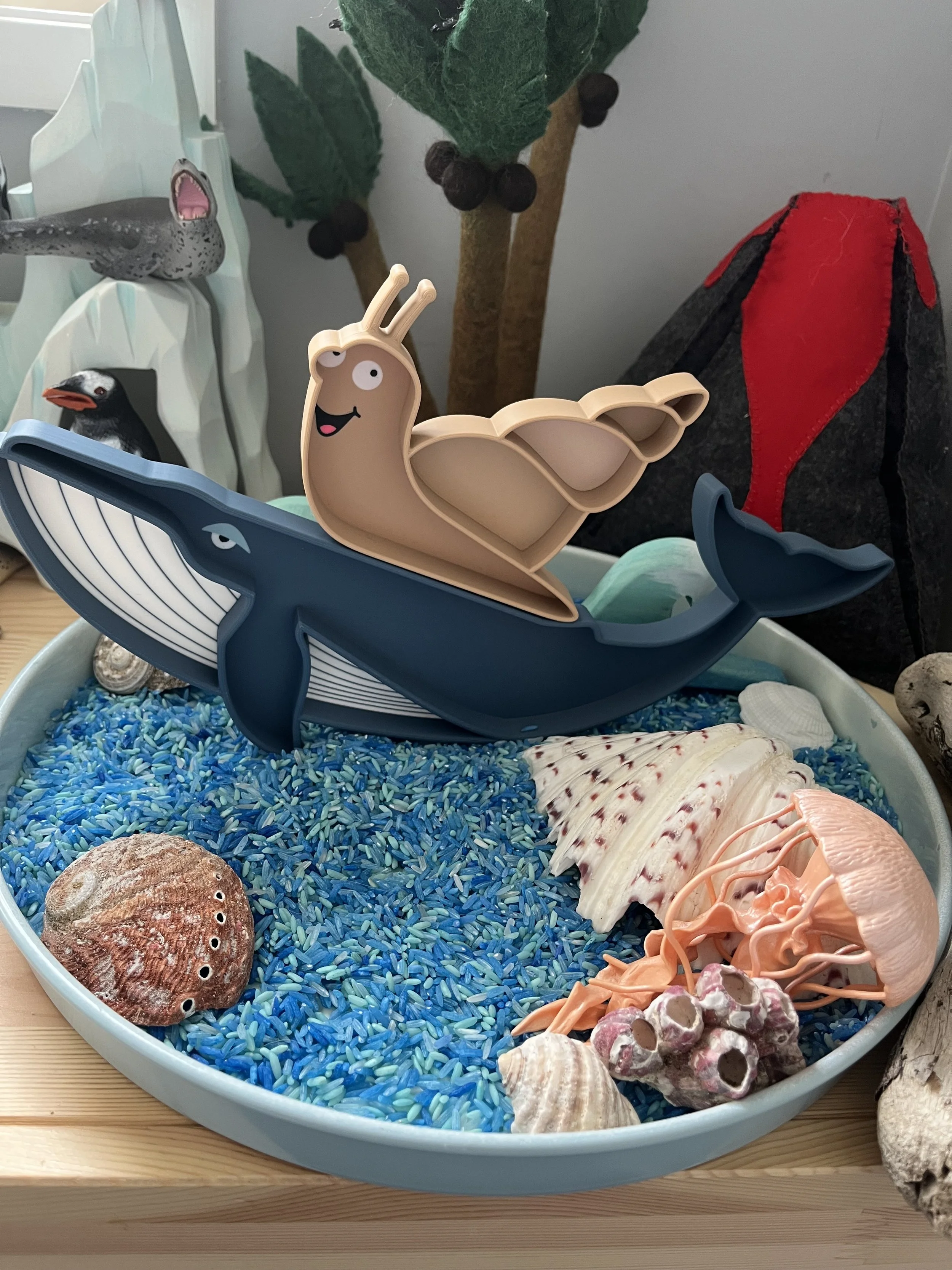 5 Snail and the Whale Sensory Play Ideas for Kids