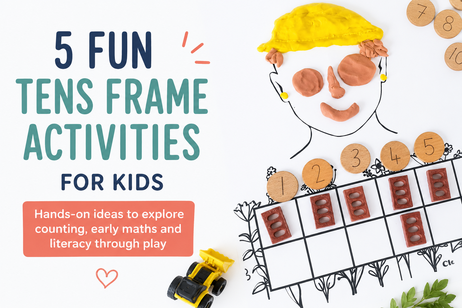 5 Fun Ten Frame Activities for Preschoolers and Early Learners