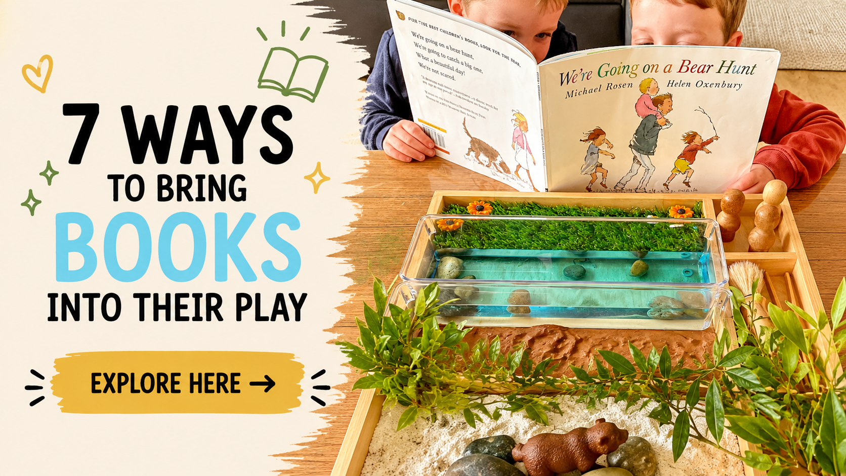 7 Ways to Bring Books Into Your Child’s Play