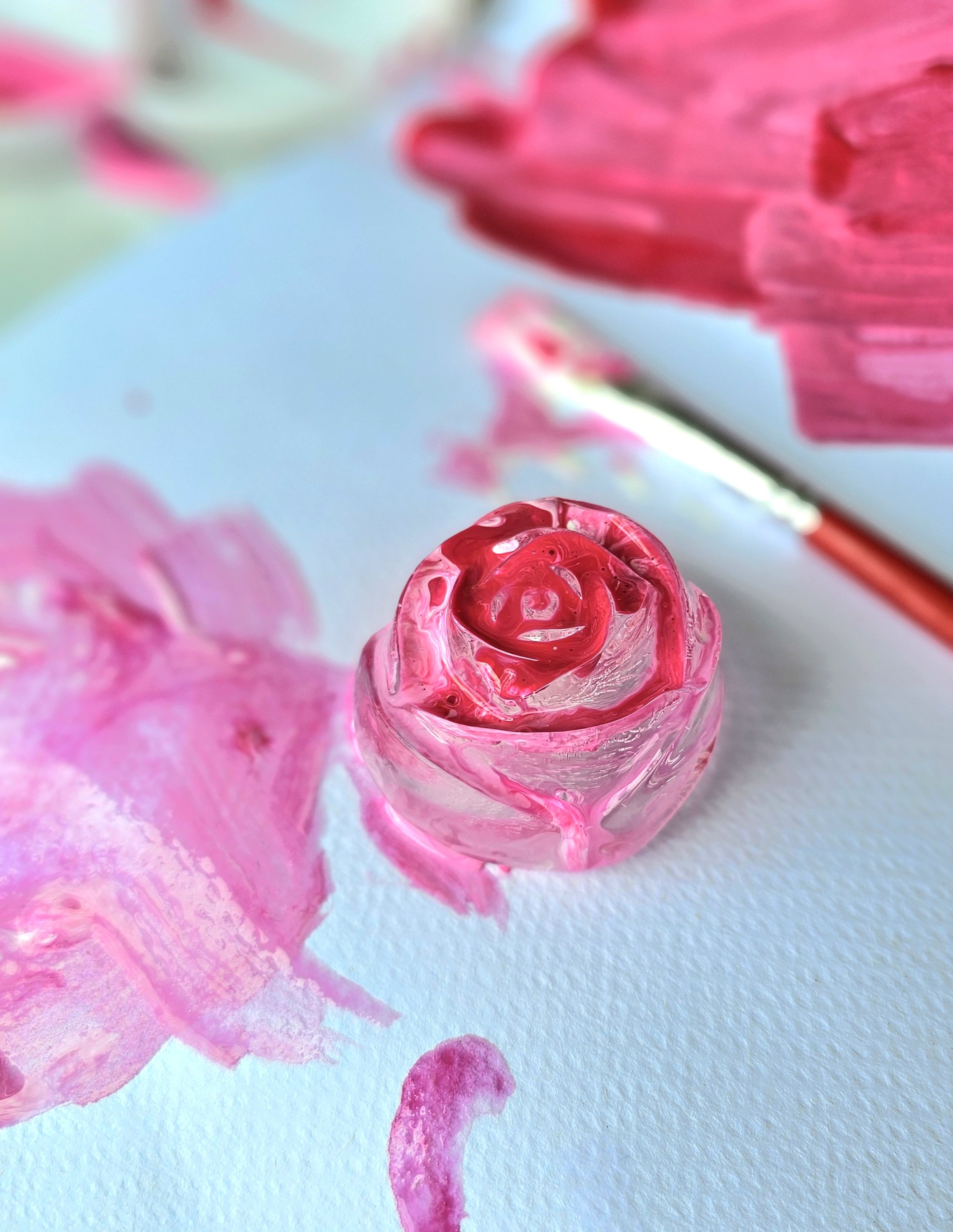 ice painting activity for kids