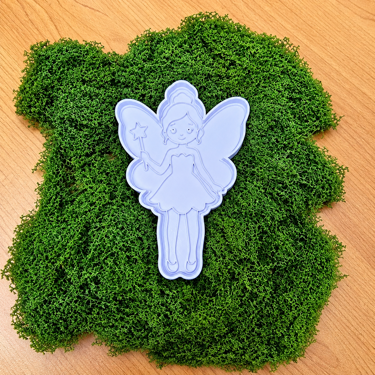 Fairy shaped sensory tray for kids play