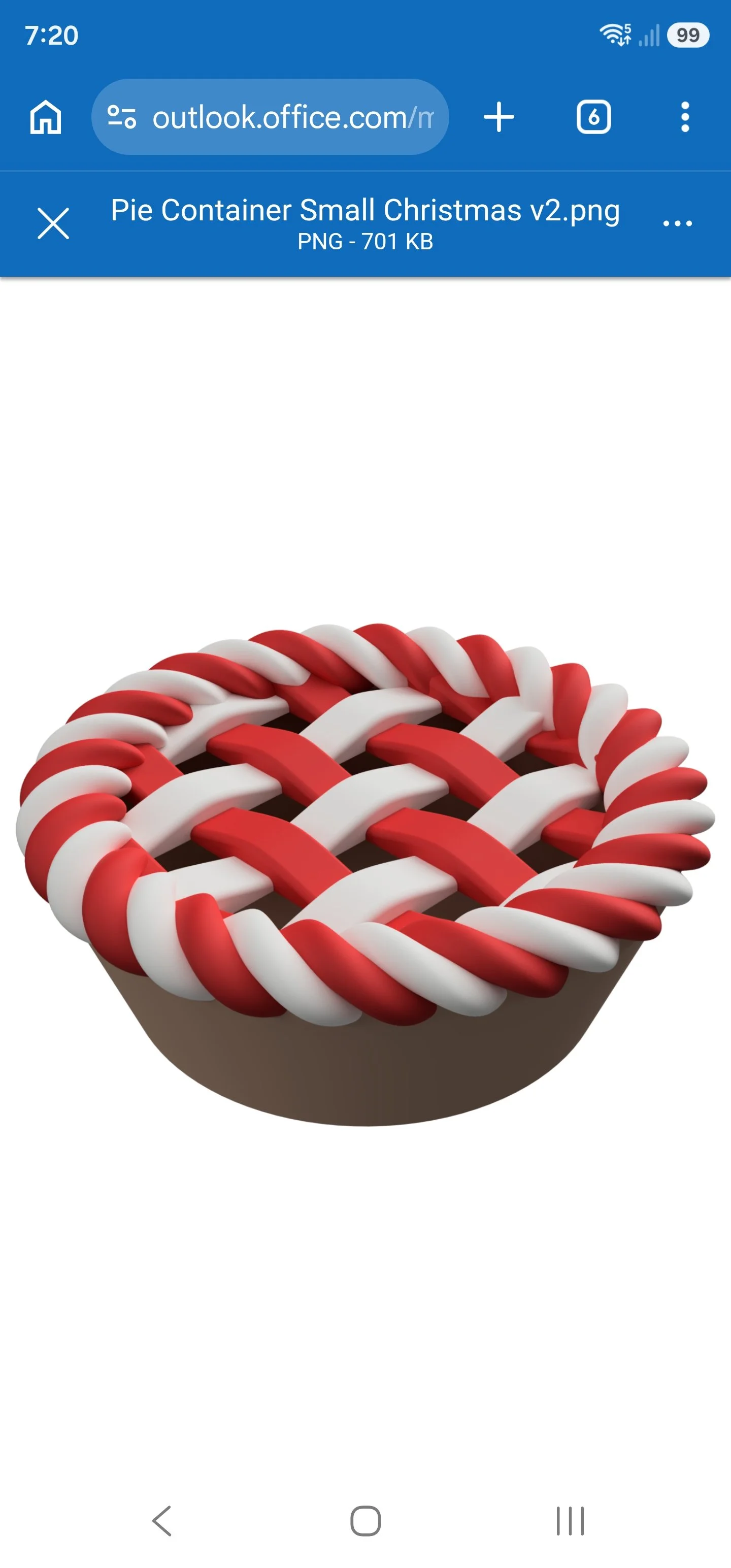 Christmas Candy Cane Sensory Pie