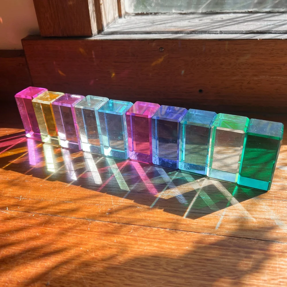 Light Rectangle Block Lucite Rectangle Blocks — Shop Sensory Play, Nature Activities ...
