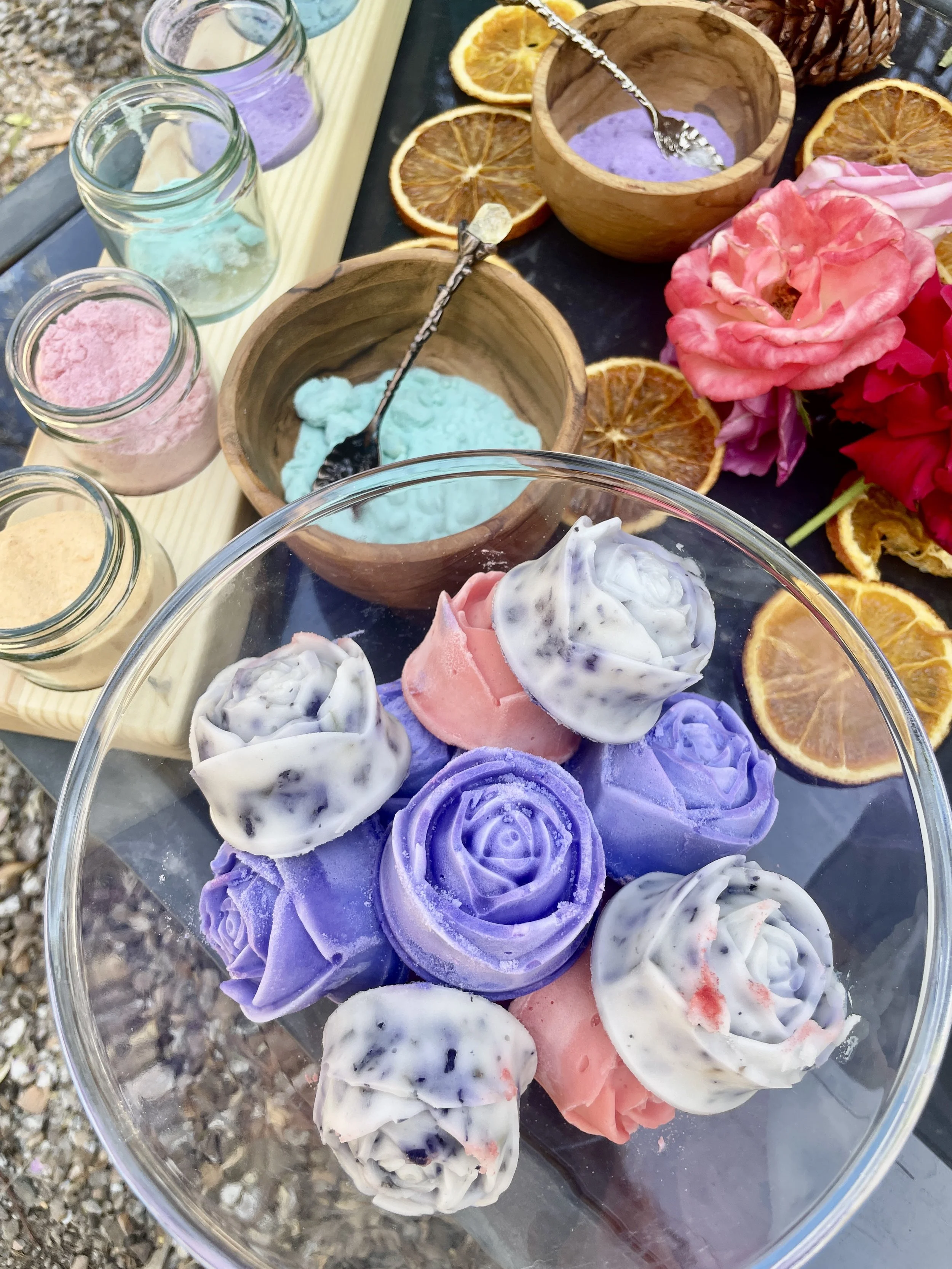 potion play flower ice mould