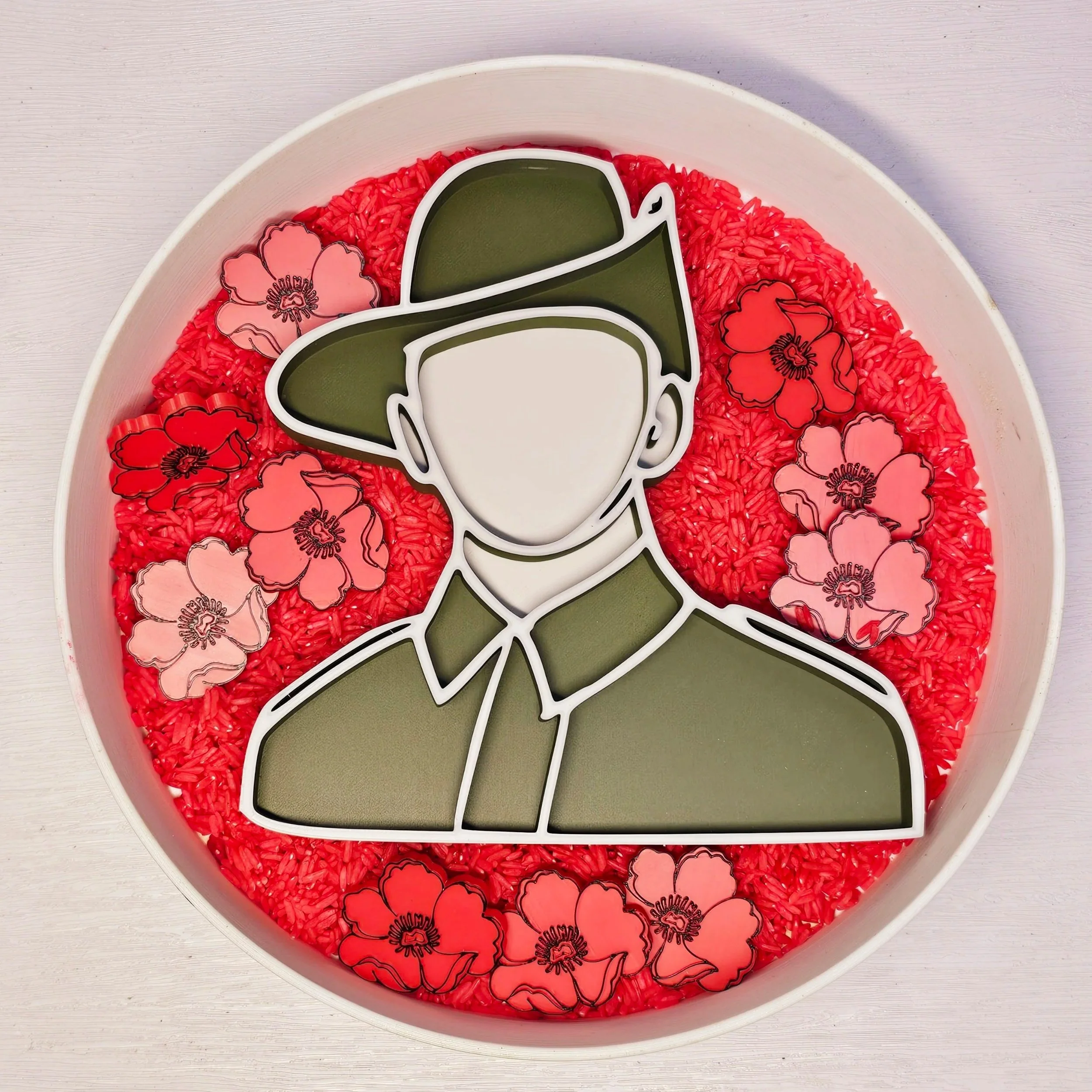 Soldier Sensory Tray