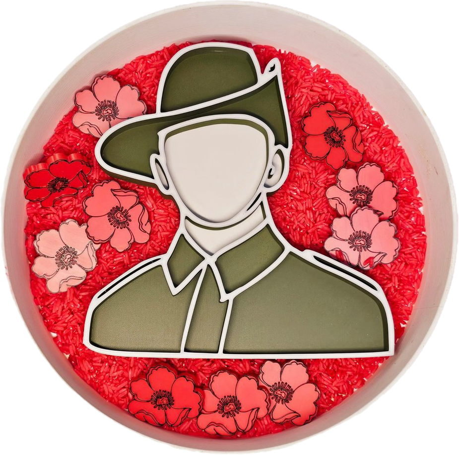 Soldier Sensory Tray