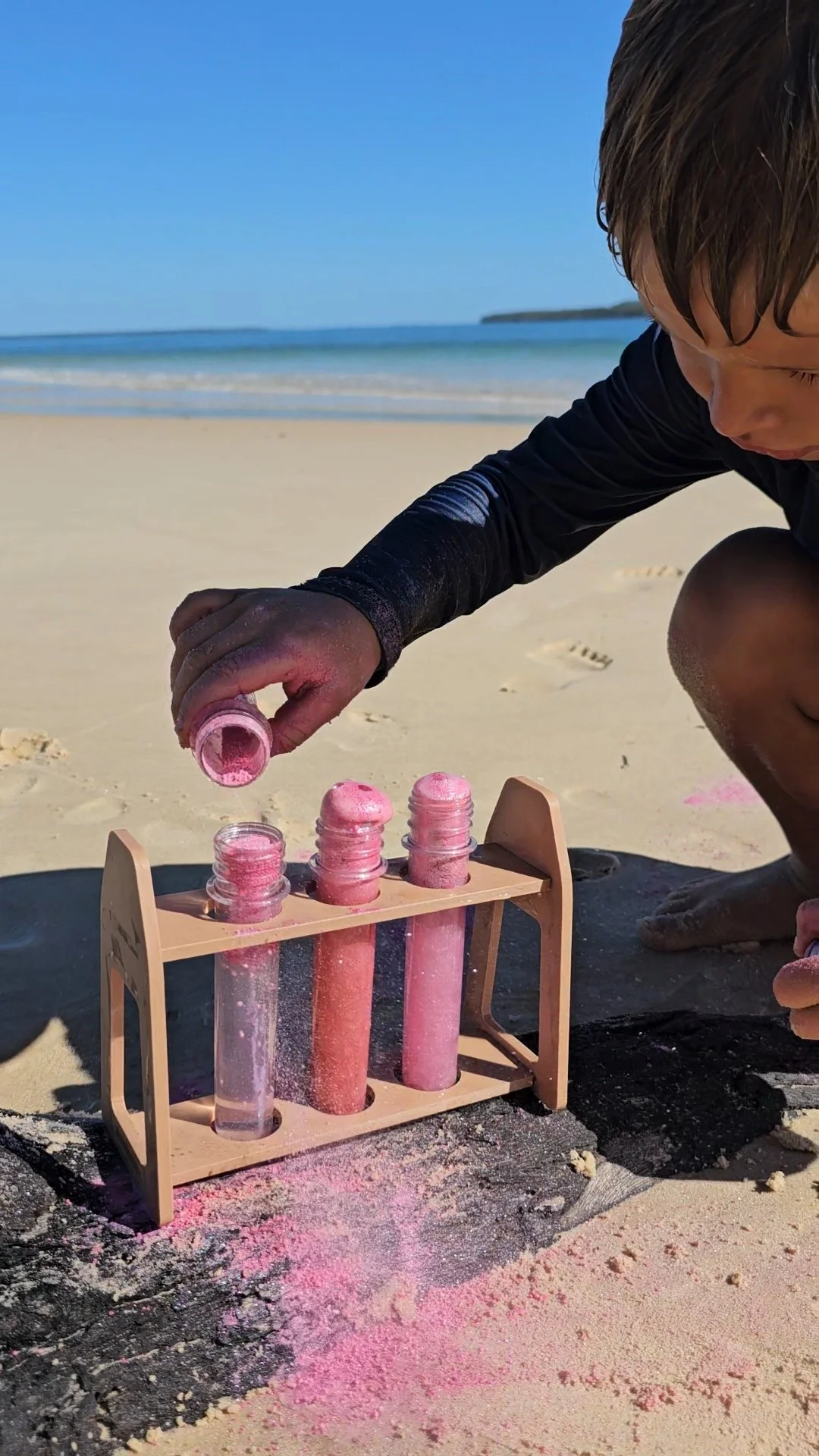 3d printed test tube stand for potion and plant propagation