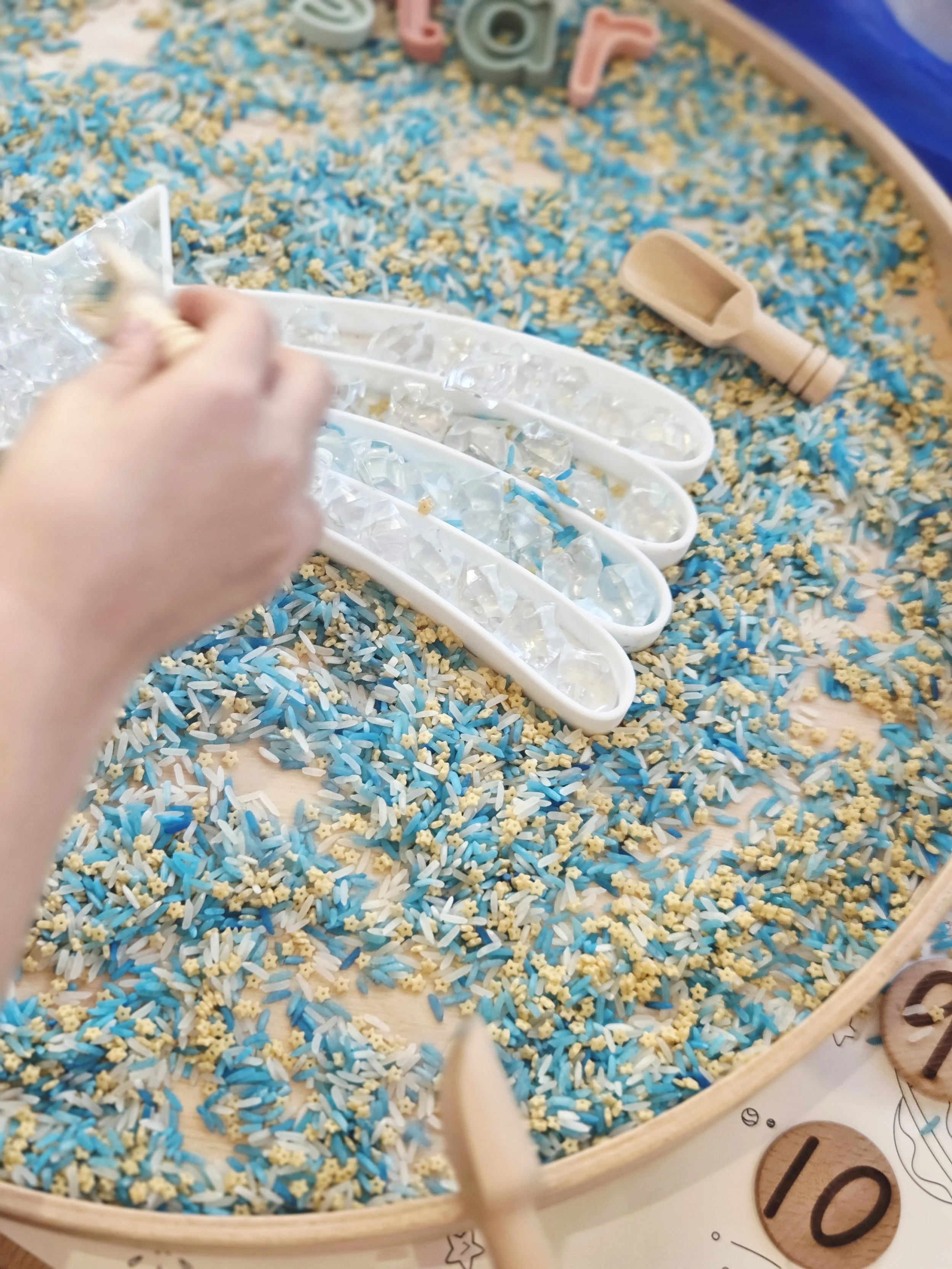 space activity with star sensory tray.jpg