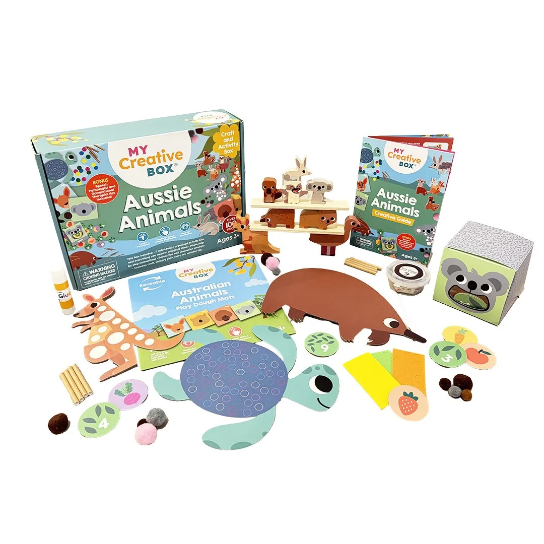 Aussie Animals Craft Activity Box