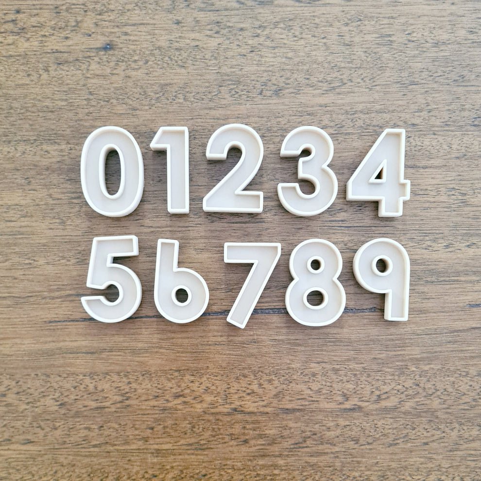 Fillable Numbers 0-9