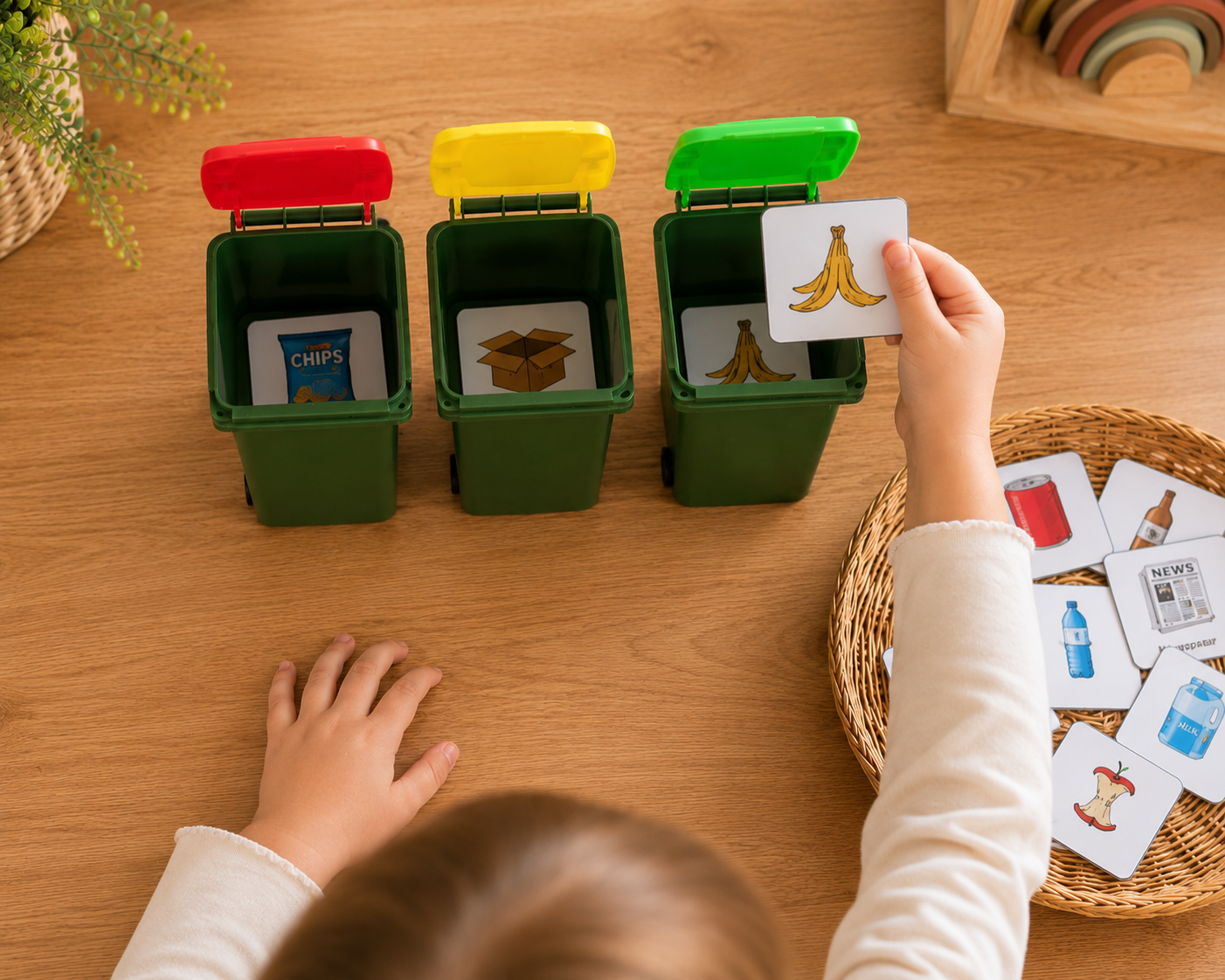Recycling & Rubbish Sorting Printable
