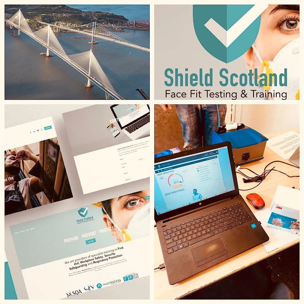 A beautiful day to be on the road 🛣 for some Face Fit Testing today ☀️ First stop @metalworkuktain in #edinburgh and now off to #newcastle 

Get in touch for your respiratory protection requirements. We&rsquo;re always happy to help! 

#rpe #facefit