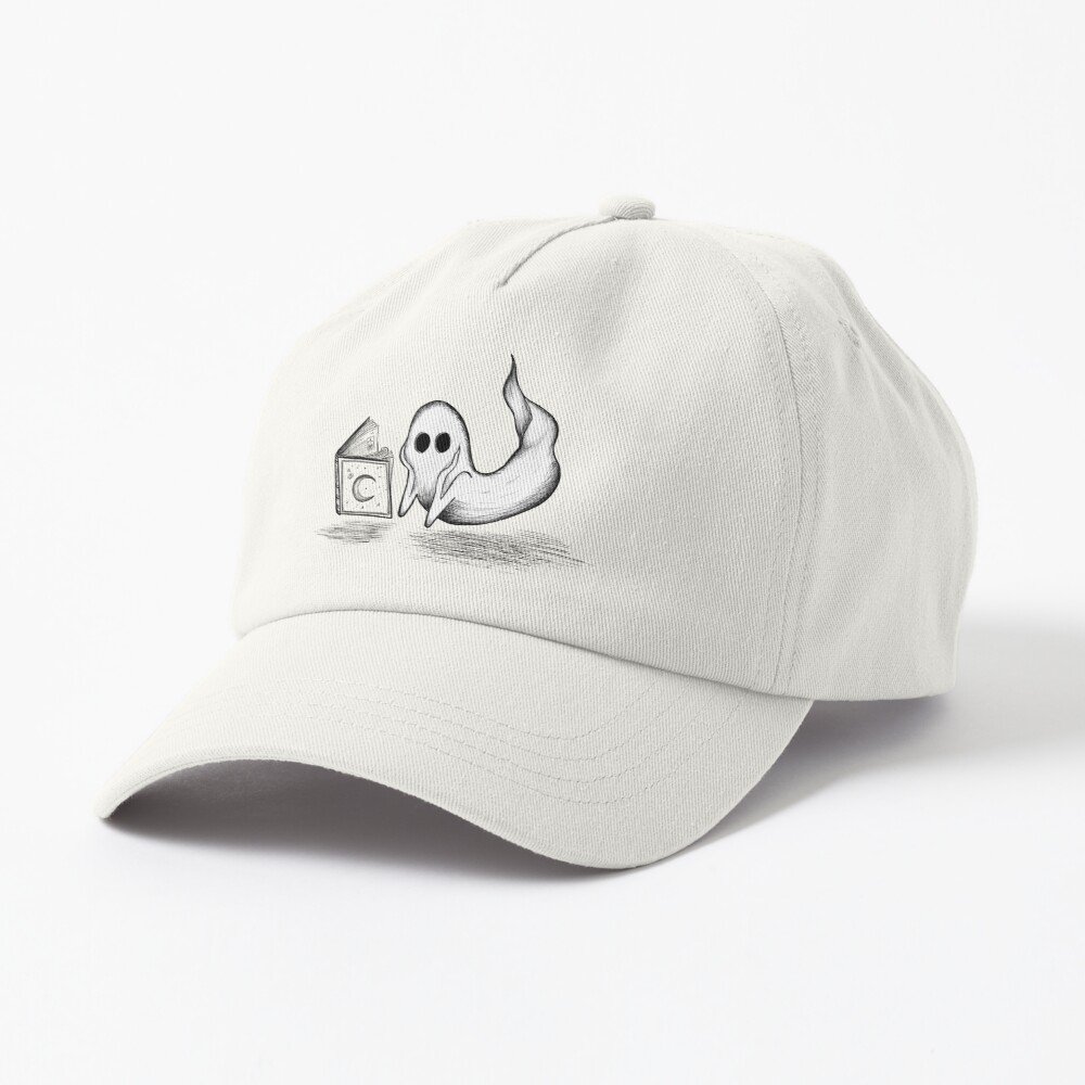 Ghost baseball cap / dad cap