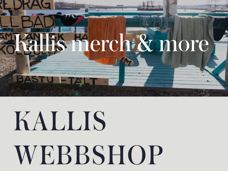 Nu kan shoppa i Kallis egna webbutik