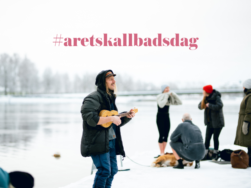 Första nationella kallbadsdagen lanserad