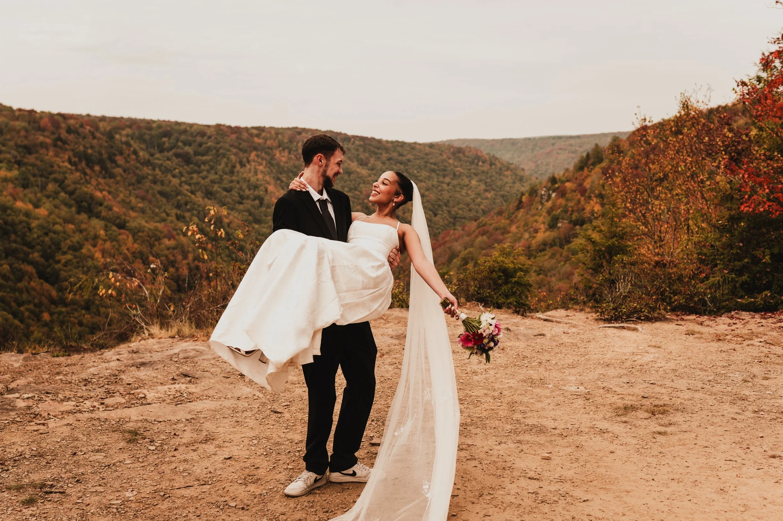 Davis West Virginia Pendleton Point Blackwater Falls State Park Wedding Elopement Photographer