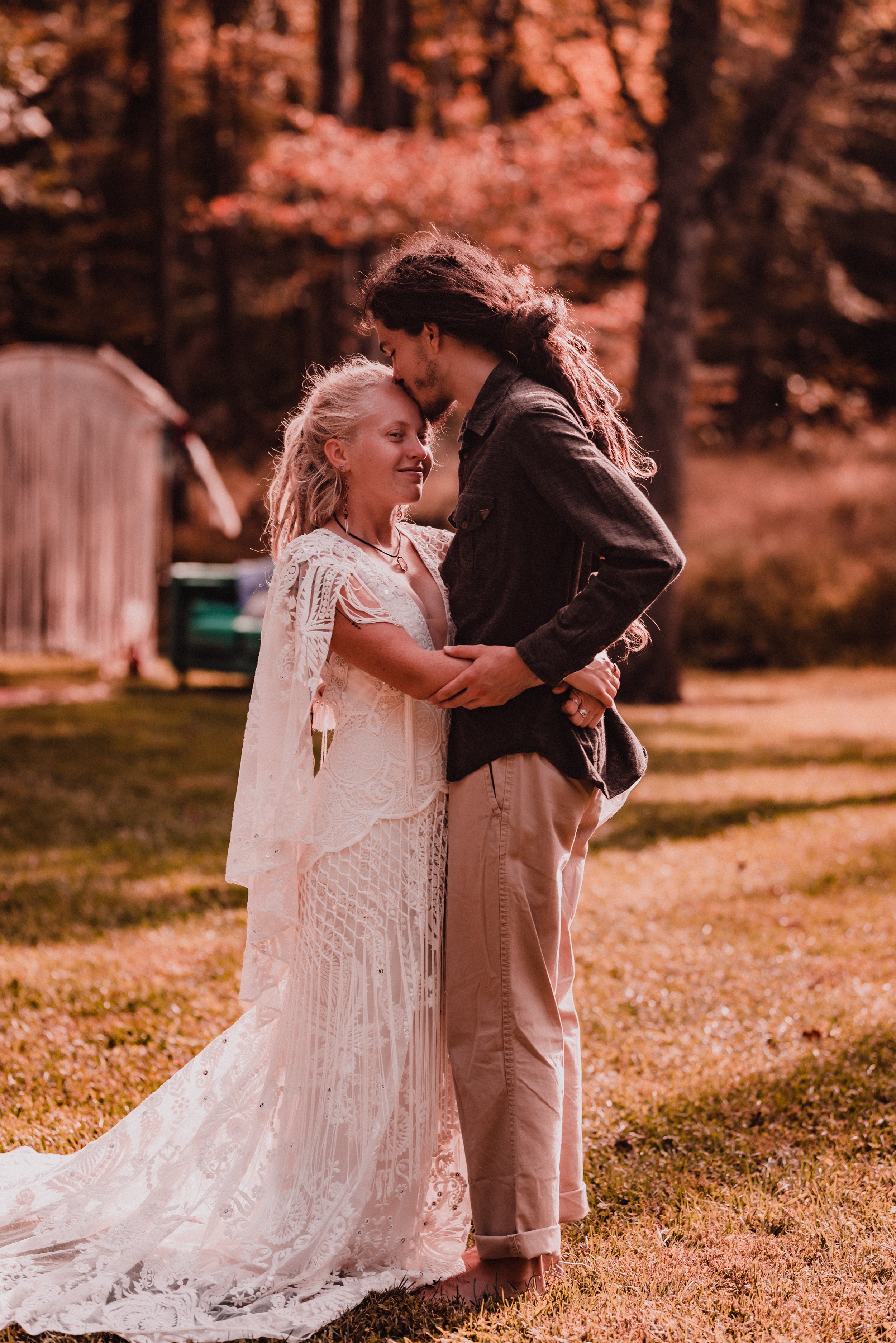 Madison + Jaz | Woodland Elopement | Sabillasville Maryland | Caboose Farm Wedding Photographer | Caboose Farm Elopement Photographer-75.jpg