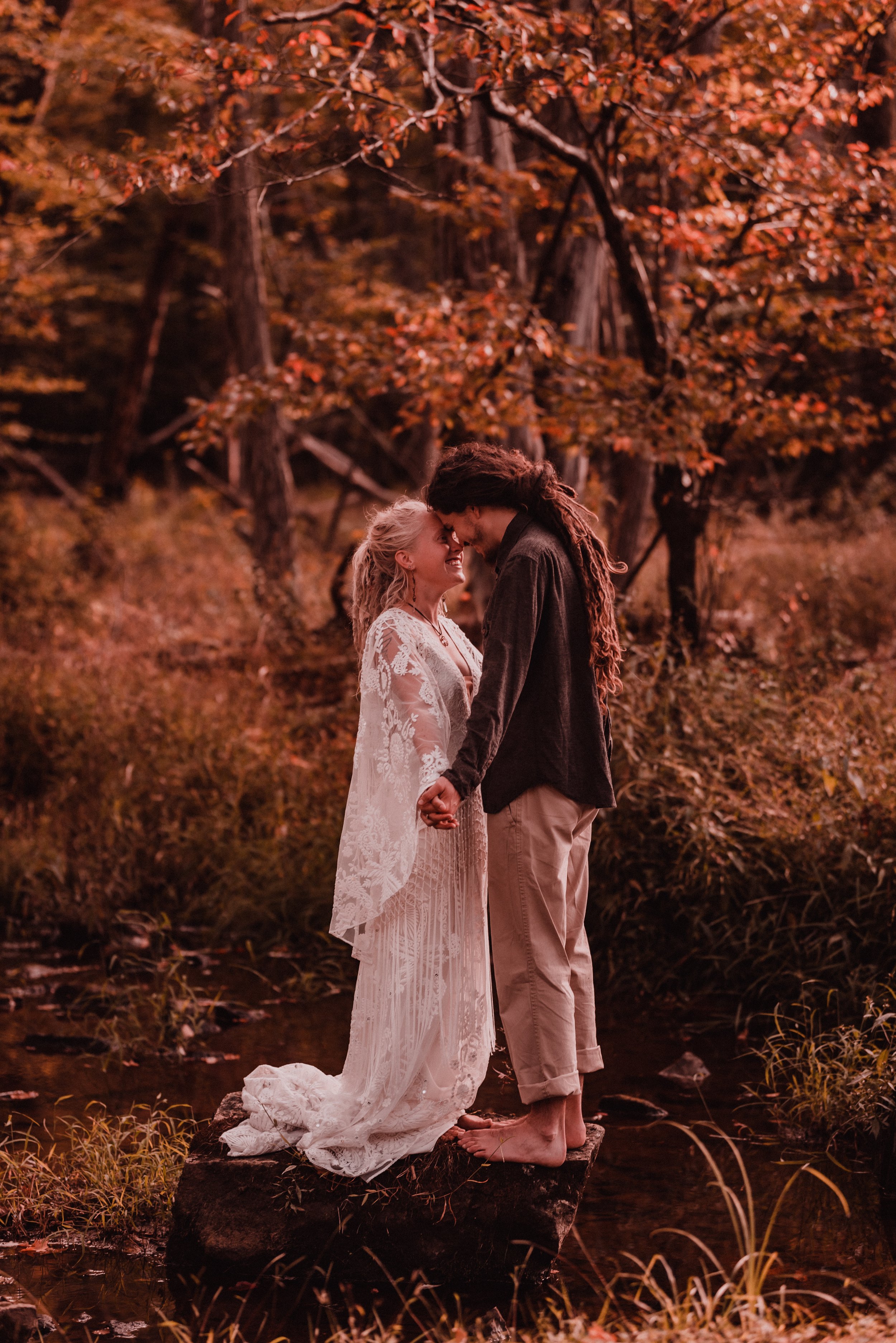Madison + Jaz | Woodland Elopement | Sabillasville Maryland | Caboose Farm Wedding Photographer | Caboose Farm Elopement Photographer-104.jpg