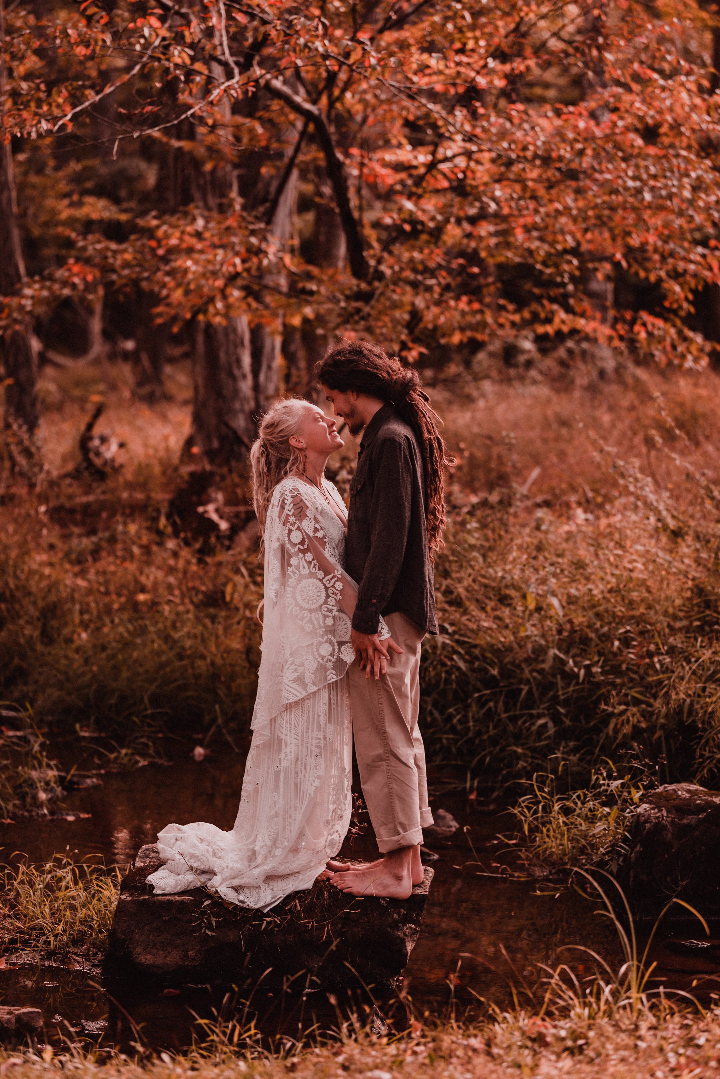Madison + Jaz | Woodland Elopement | Sabillasville Maryland | Caboose Farm Wedding Photographer | Caboose Farm Elopement Photographer-106.jpg