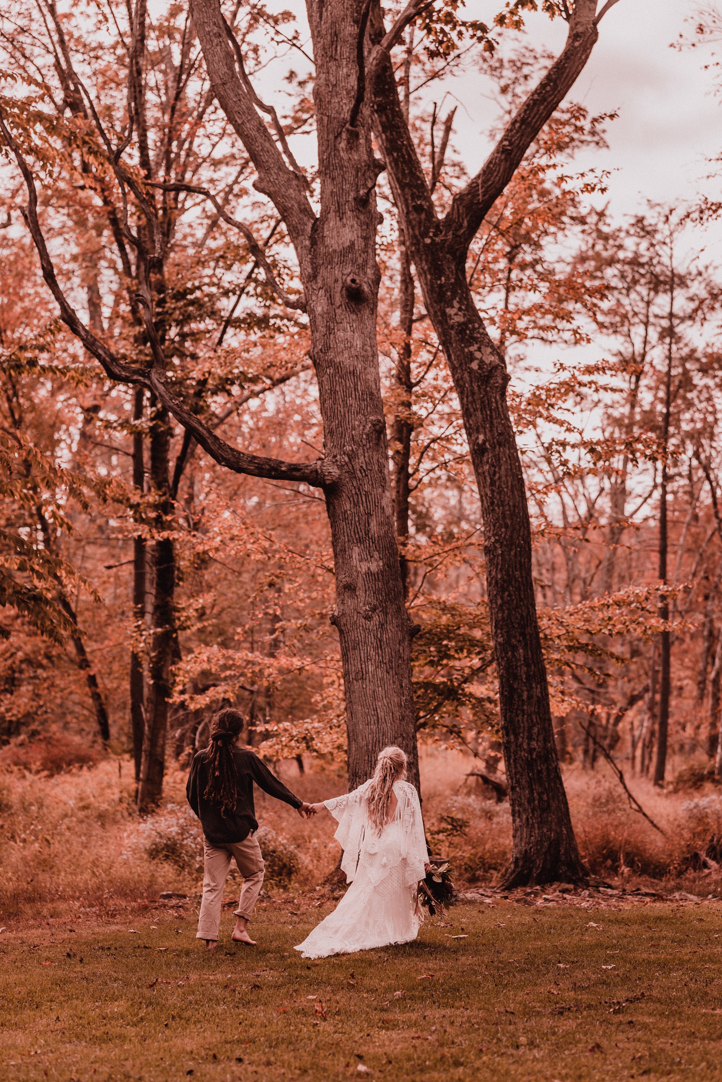 Madison + Jaz | Woodland Elopement | Sabillasville Maryland | Caboose Farm Wedding Photographer | Caboose Farm Elopement Photographer-155.jpg