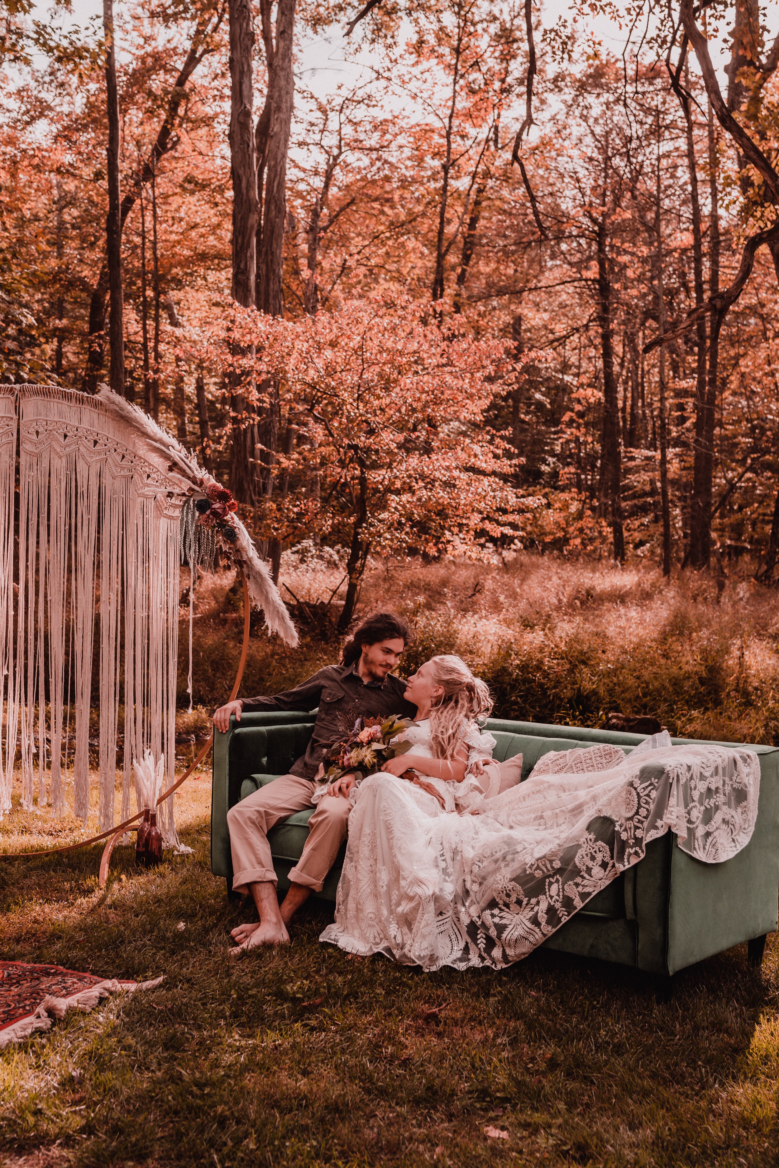 Madison + Jaz | Woodland Elopement | Sabillasville Maryland | Caboose Farm Wedding Photographer | Caboose Farm Elopement Photographer-168.jpg