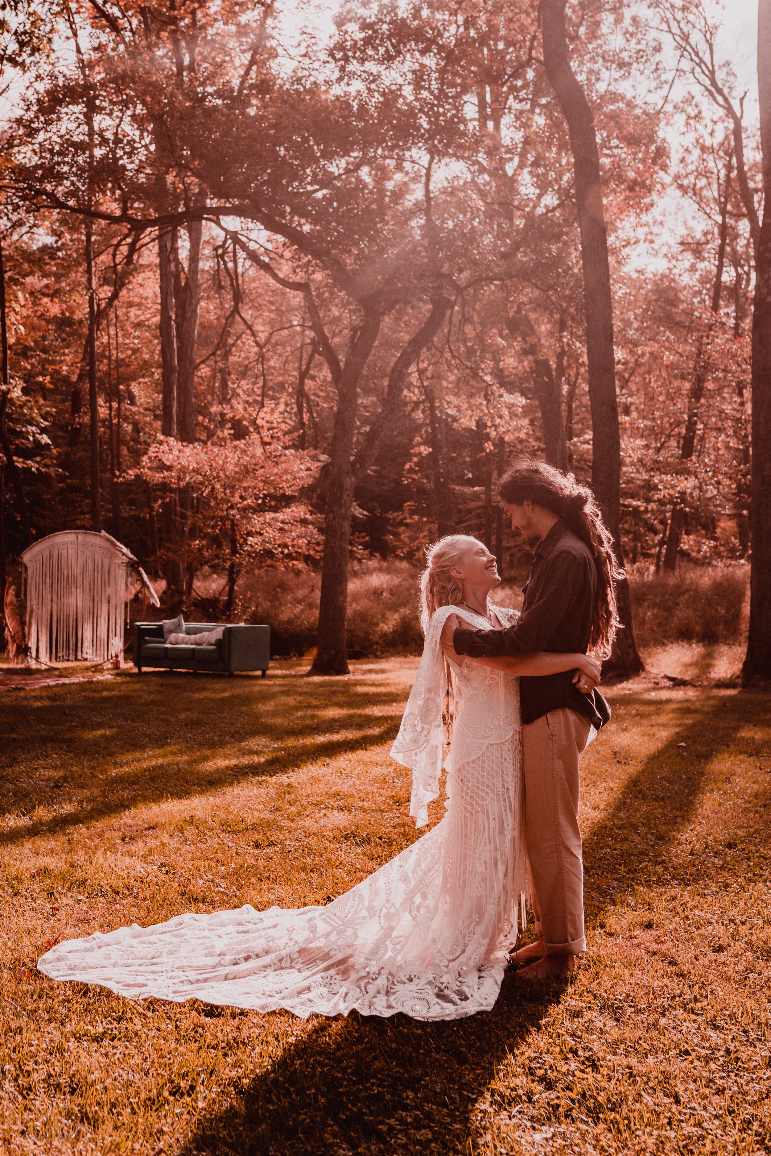 Madison + Jaz | Woodland Elopement | Sabillasville Maryland | Caboose Farm Wedding Photographer | Caboose Farm Elopement Photographer-192.jpg