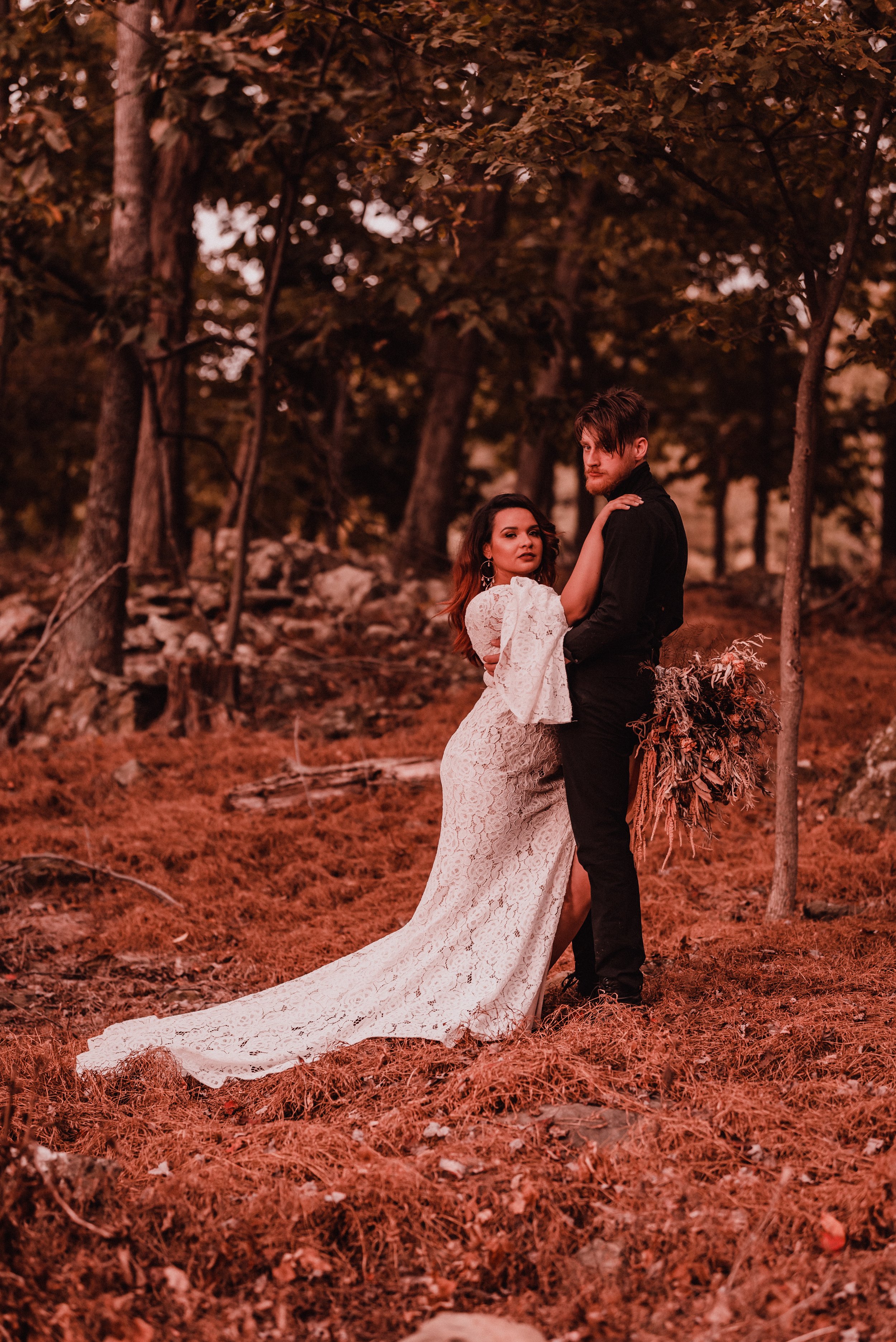 Je T'amie + Blake | Woodland Elopement | Sabillasville MD | Caboose Farm Wedding Photographer | Catoctin Mountain Elopement Photographer-75.jpg