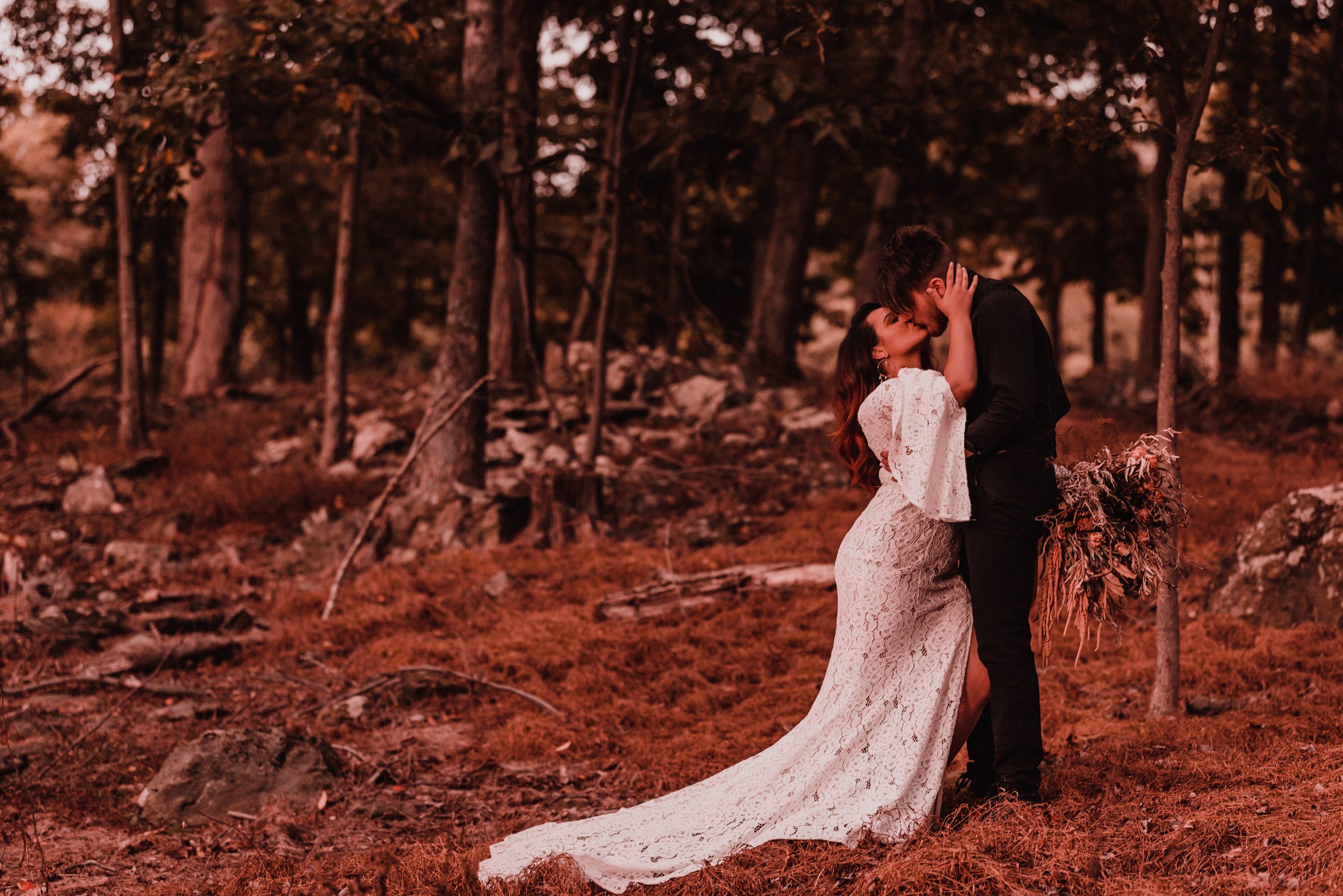 Je T'amie + Blake | Woodland Elopement | Sabillasville MD | Caboose Farm Wedding Photographer | Catoctin Mountain Elopement Photographer-78.jpg