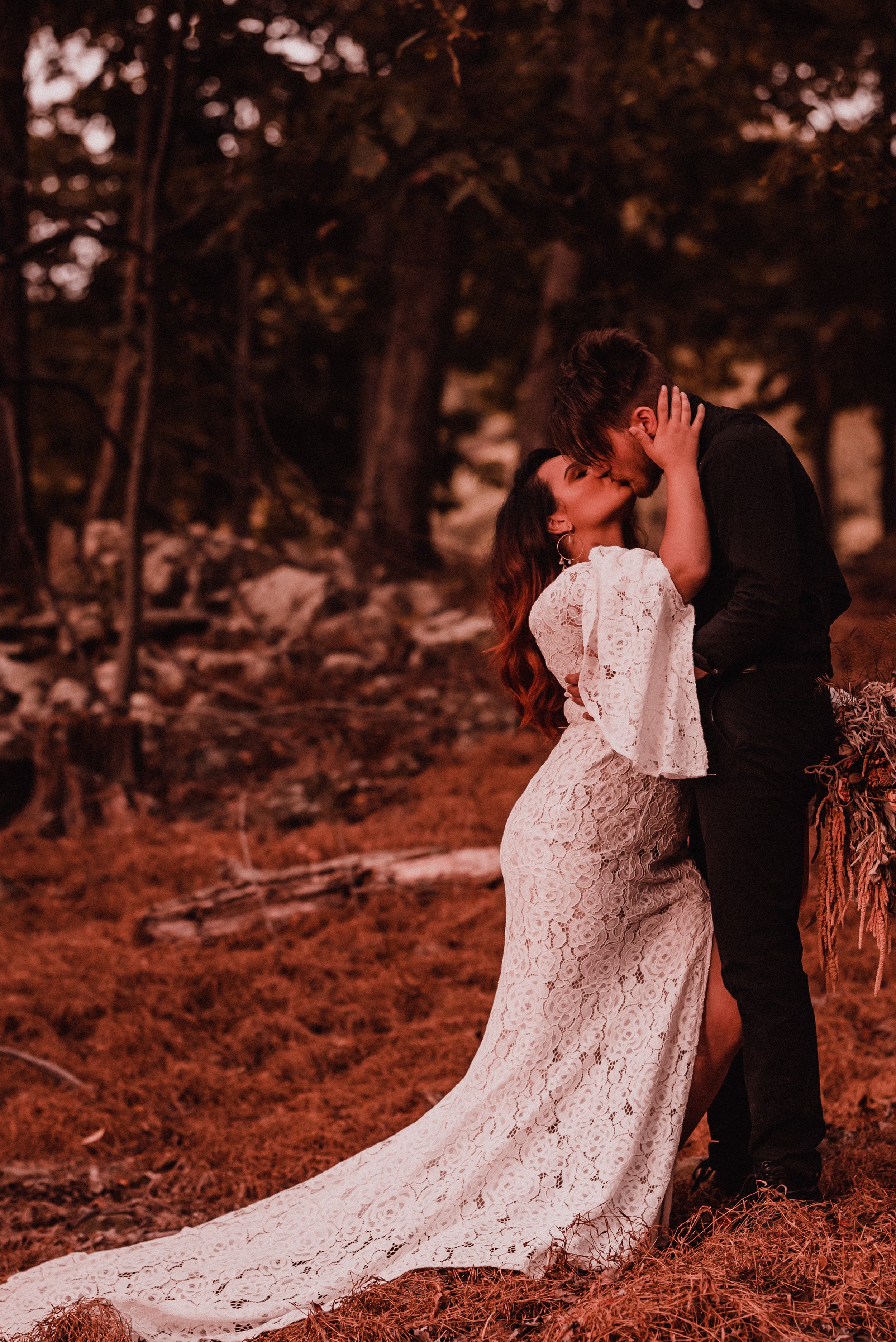 Je T'amie + Blake | Woodland Elopement | Sabillasville MD | Caboose Farm Wedding Photographer | Catoctin Mountain Elopement Photographer-79.jpg