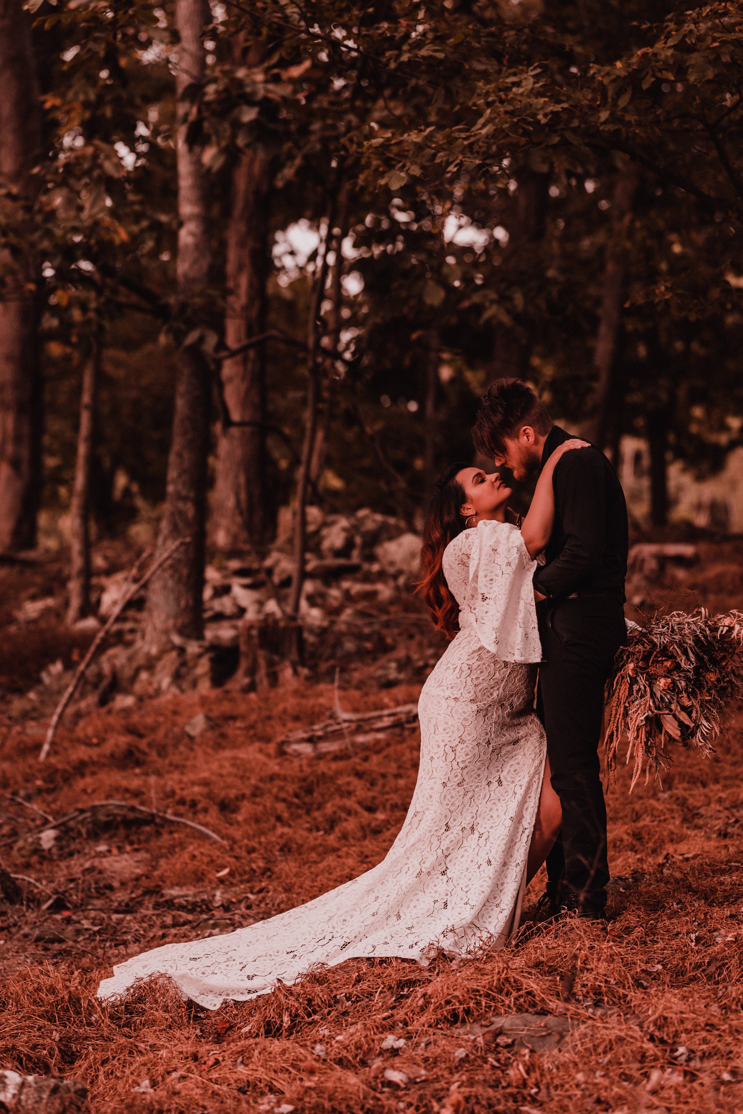 Je T'amie + Blake | Woodland Elopement | Sabillasville MD | Caboose Farm Wedding Photographer | Catoctin Mountain Elopement Photographer-80.jpg