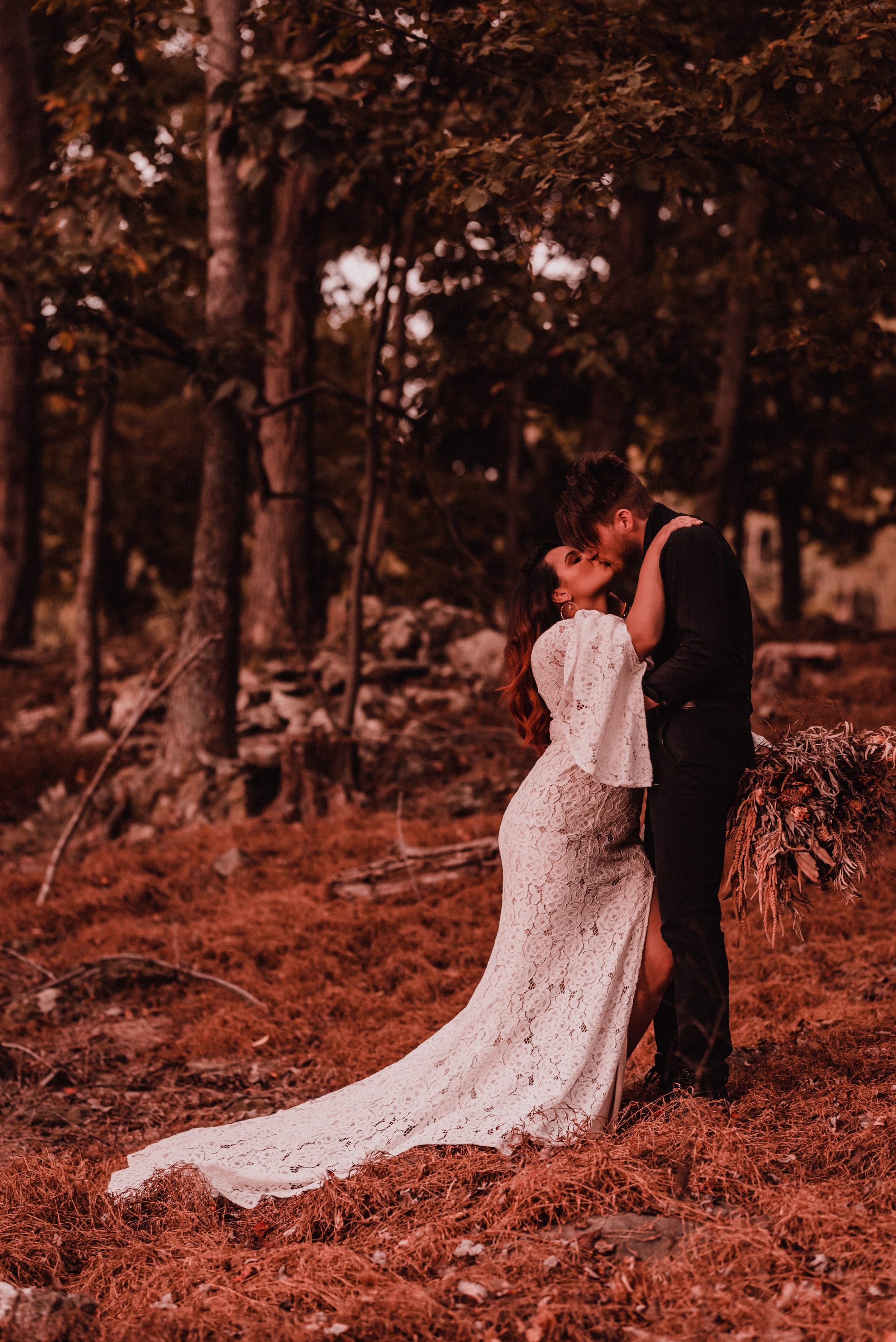Je T'amie + Blake | Woodland Elopement | Sabillasville MD | Caboose Farm Wedding Photographer | Catoctin Mountain Elopement Photographer-81.jpg
