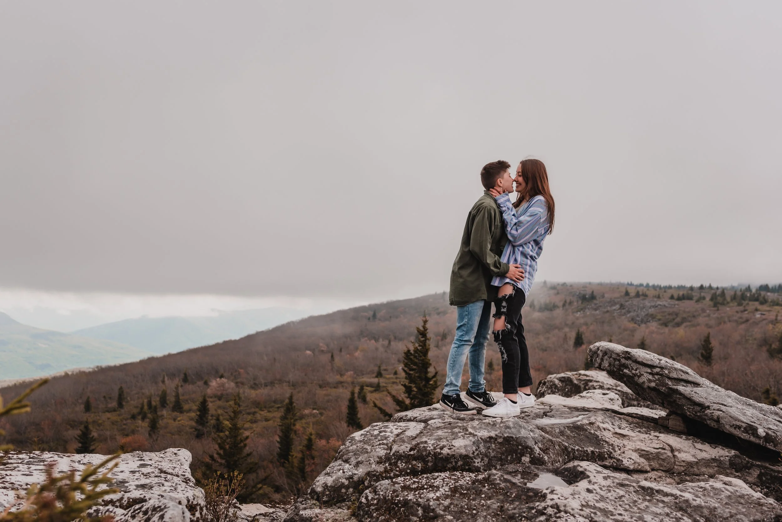 Alex + Mac | Dolly Sods Engagement Session | Dolly Sods Couples Photos-67.jpg