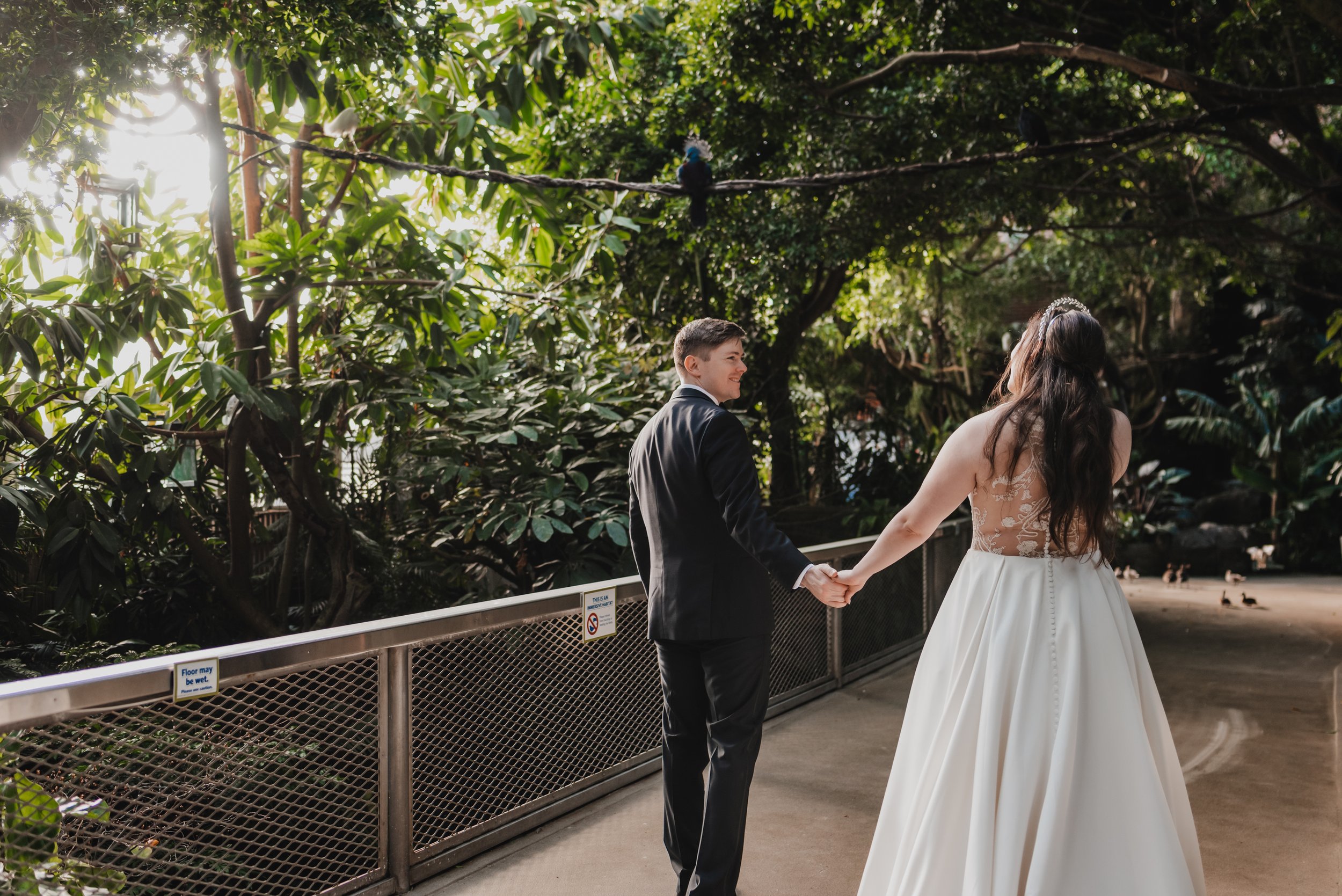 Portraits Linfield Pittsburgh, PA National Aviary Wedding-96.jpg