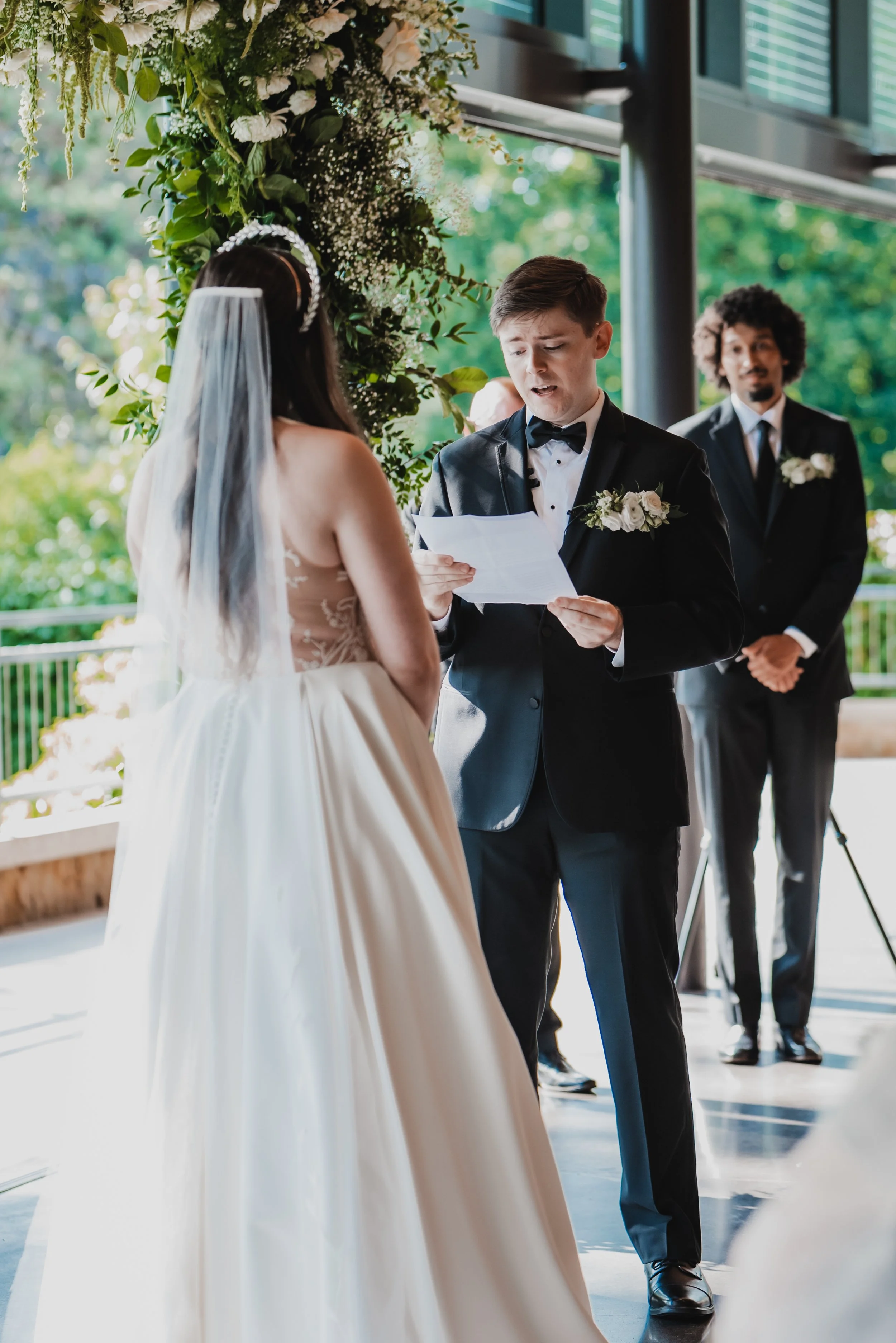 Ceremony Linfield Pittsburgh, PA National Aviary Wedding-180.jpg