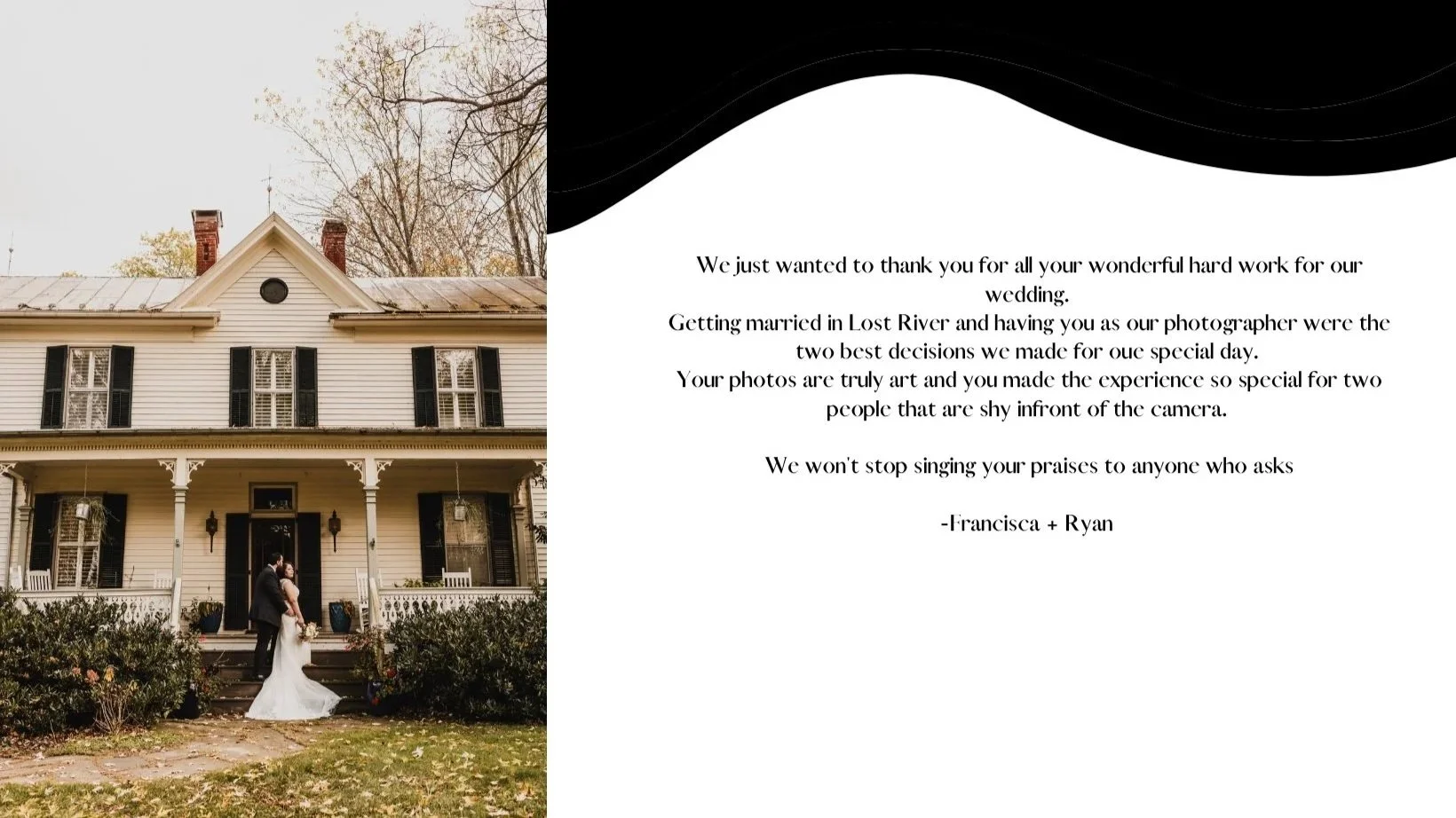 lost river inn elopement microwedding wedding photographer | Lost River State Park WV Elopement Wedding Photographer