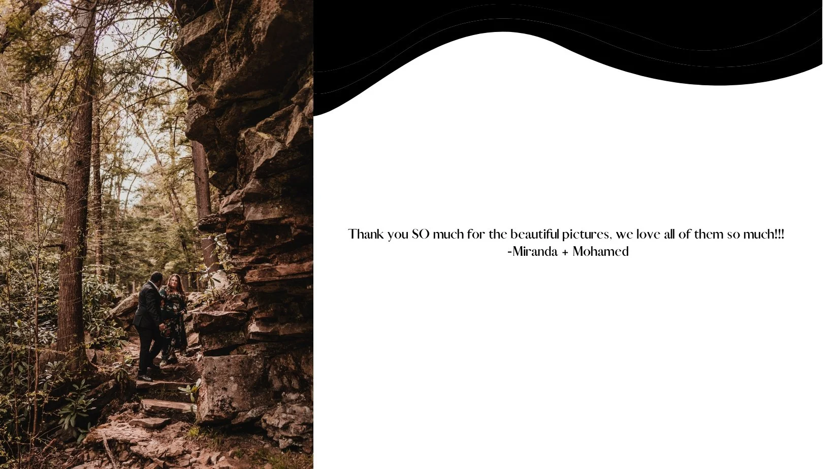 Swallow Falls State Park Wedding Elopement Photographer | Deep Creek Lake Maryland Wedding Elopement Photographer | Garrett County Maryland Wedding Elopement Photographer