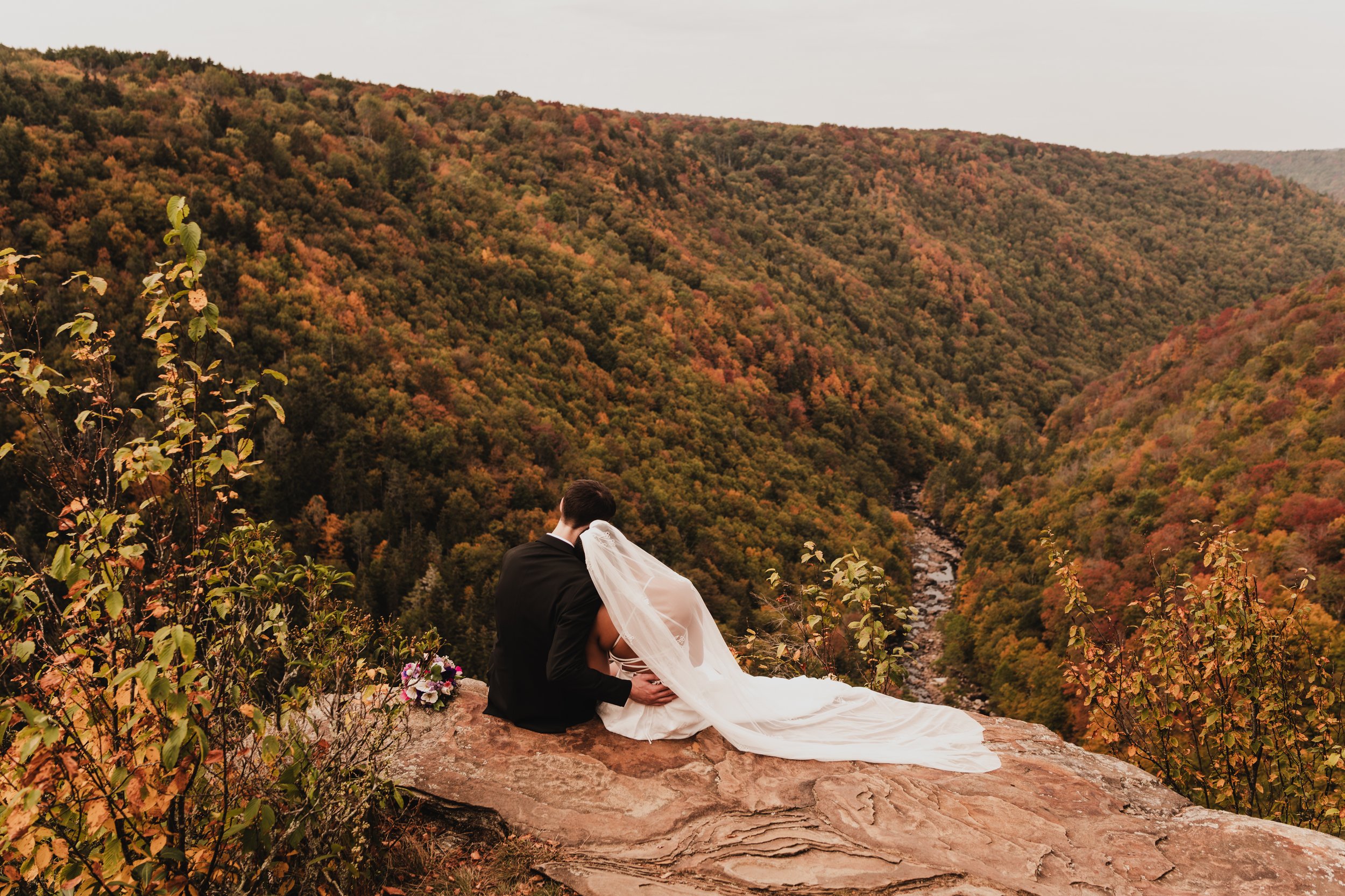 Davis West Virginia Pendleton Point Blackwater Falls State Park Wedding Elopement Photographer