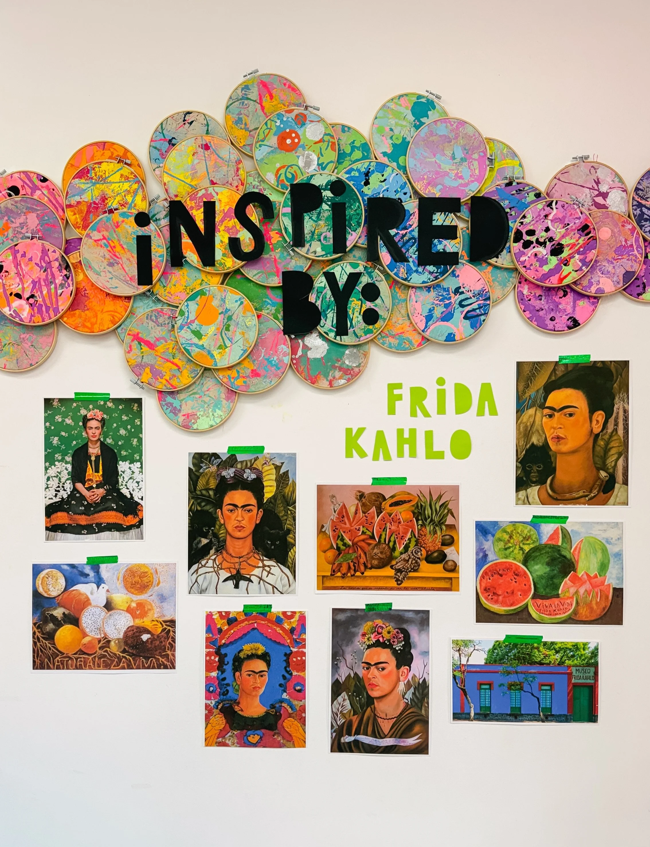 Inspired By: Frida Kahlo 

This fall at Hooray Art we&rsquo;re celebrating some of our favorite artists, makers, and creative thinkers. Each week we&rsquo;ll highlight the work of a different artist and see where that inspiration leads kids in their 