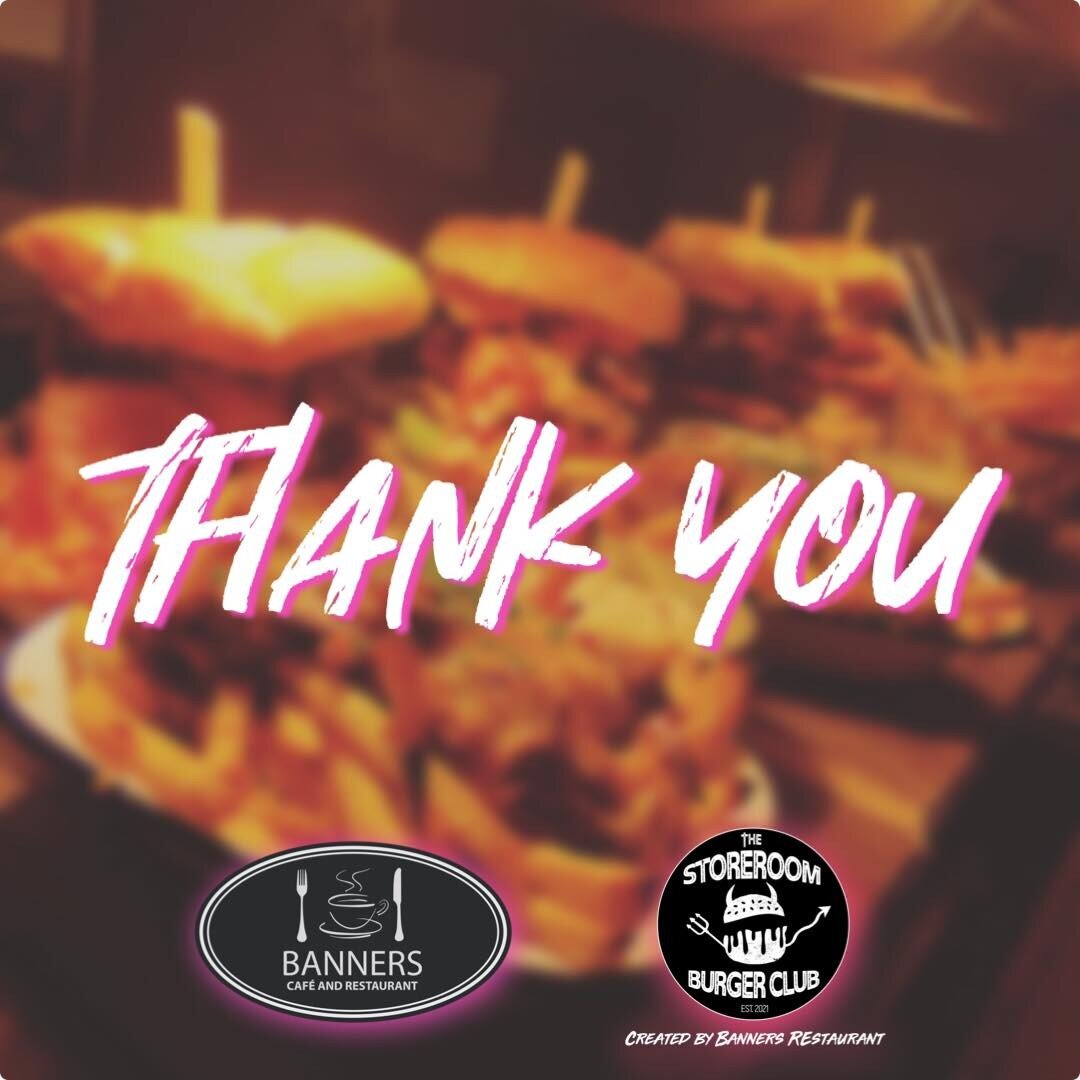 🙌 THANK YOU 🙌

Many thanks to all of you that joined us this week and what a week it was! 

We are having a well earned Monday off and back to it on Tuesday...

🍔 TUESDAY - Burger Club 2 for &pound;18
🥩 WEDNESDAY - Steak Night 2 for &pound;28
💨 