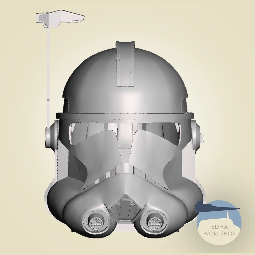 Arc Trooper Phase II helmet 3D Files