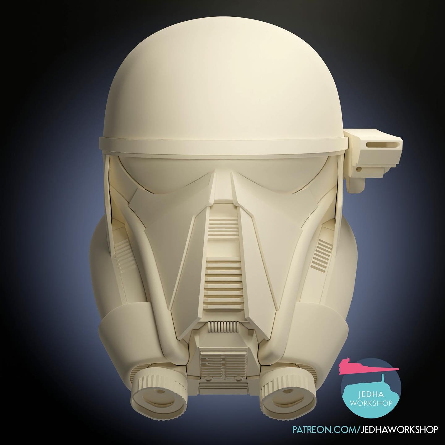 And here he is&hellip; one of the best stormtroopers from one of the best Star Wars movies and the best series of all time&hellip; Death Trooper (Rogue One &amp; Andor) !

Believe it or not he was going to be the 2nd helmet I designed right when I st