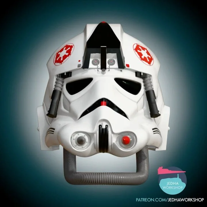 And Done! The AT-AT Pilot Helmet 3D print files are finito! Apologies for the wait on this, we had some technical difficulties toward the end there but he&rsquo;s out and he&rsquo;s beautiful!

Thank you very much to everyone who supported this! That