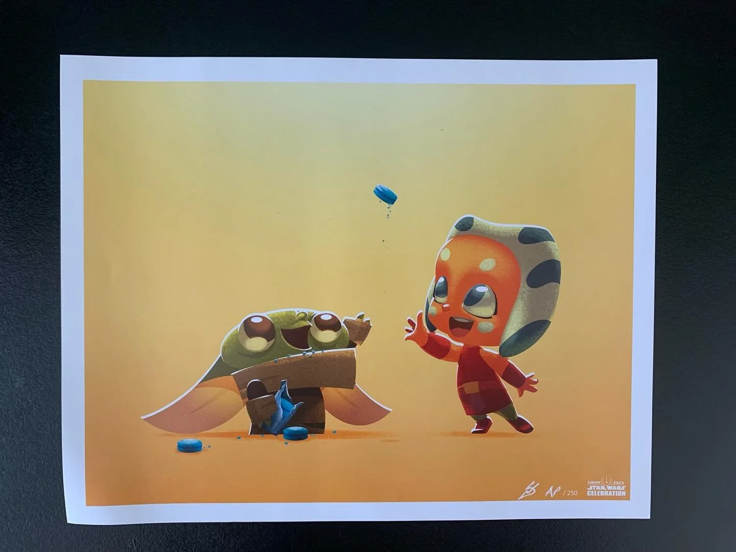 How nice is this? 

My customer Nick picked up some helmets and as he&rsquo;s a professional illustrator, brought me a gift; prints of his own original artwork! 

One for me and one for my nephew Logie Baird, thank you again mate - he&rsquo;ll bloody