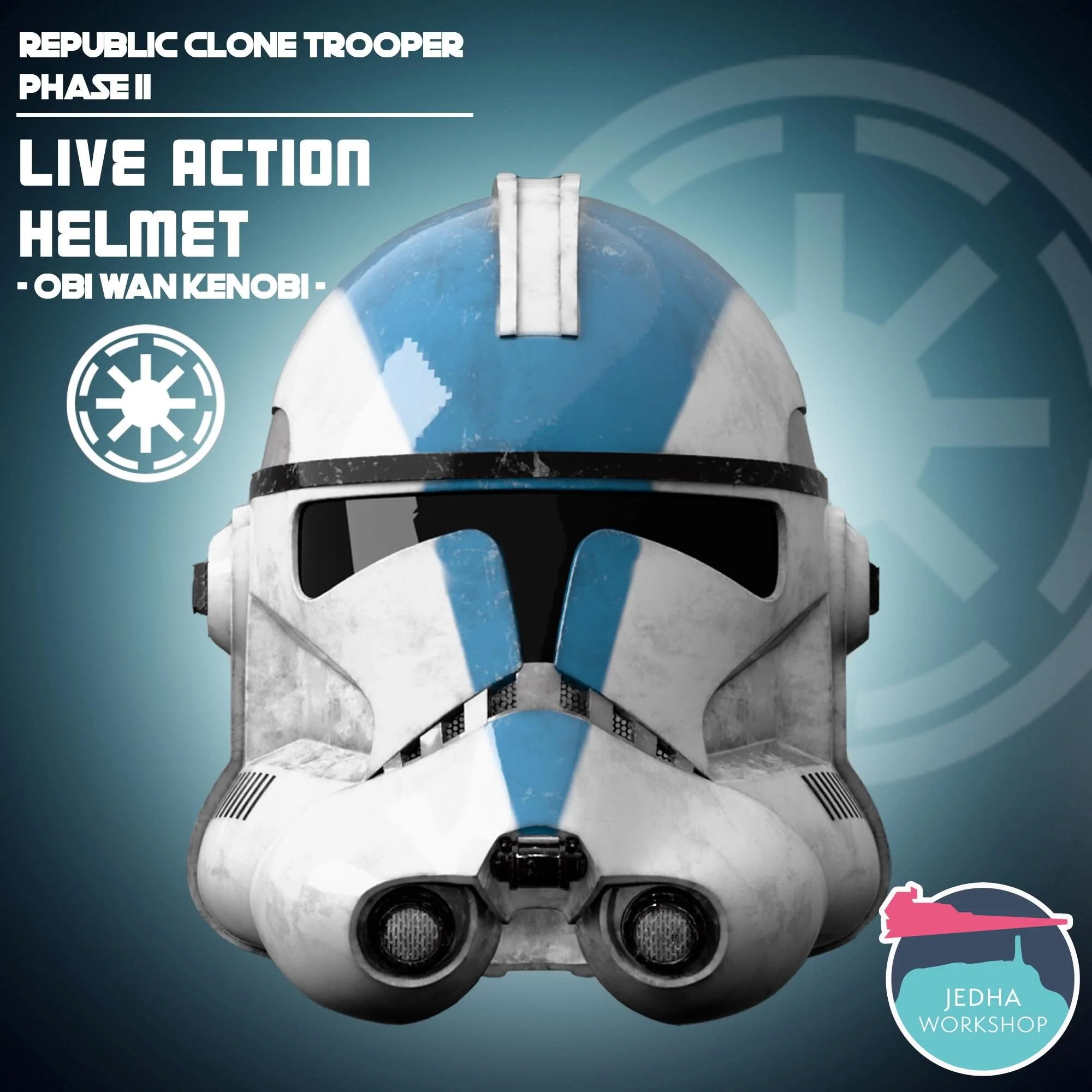 The first modular Clone Trooper ever - Phase II &lsquo;Live Action style&rsquo; from the Obi Wan Kenobi series.

If you&rsquo;re like me and make lots of Clones, there&rsquo;s always that other bit you forget you have to mask!

No more 🙂🙌🏼

The no