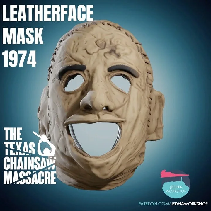 Leatherface Mask 3D Print Files (The Texas Chainsaw Massacre 1974)

&ldquo;Who will survive and what will be left of them?&rdquo;

I&rsquo;ve gone back to my horror roots here! This will be the first of many masks I&rsquo;ll be releasing over October