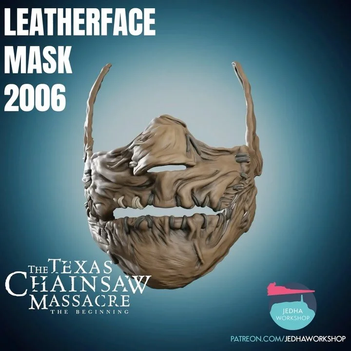 Leatherface 2006 Half Mask 3D Print Files from The Texas Chainsaw Massacre: The Beginning have been added to the Shop and Patreon!

&ldquo;Witness the birth of fear.&rdquo;

In 2006, we got another awesome instalment from the same studio behind the 2