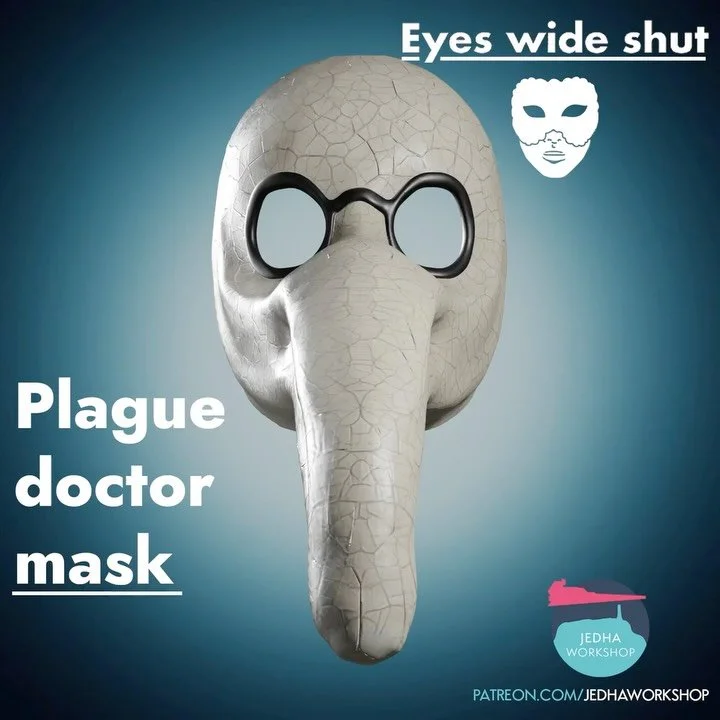 Plague Doctor Venetian Mask from Eyes Wide Shut 3D Print Files have been added to the Shop and Patreon!

Red Cloak: &ldquo;You are ready to redeem him? Do you realise what you are taking upon yourself&hellip; in doing this?&rdquo;

Mysterious Woman: 