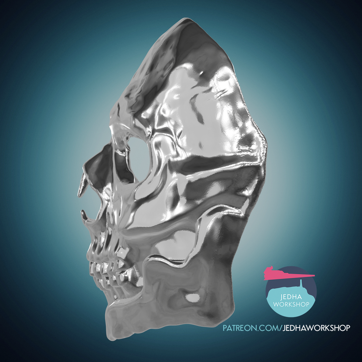 Chrome Skull Mask 3D 3.png