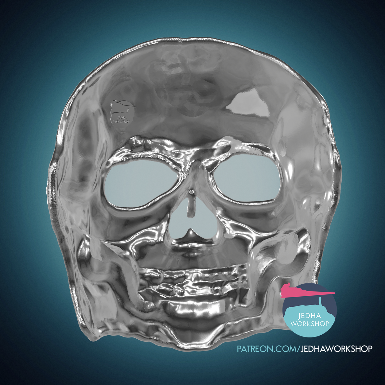 Chrome Skull Mask 3D 5.png