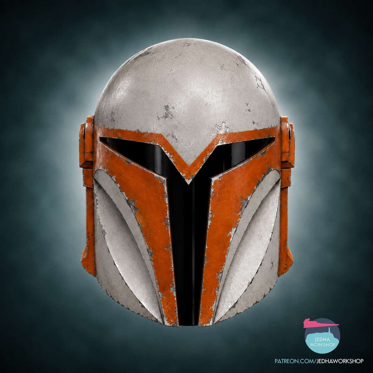 Mandalorian Female Warrior Helmet 3D Print Files (The Mandalorian)